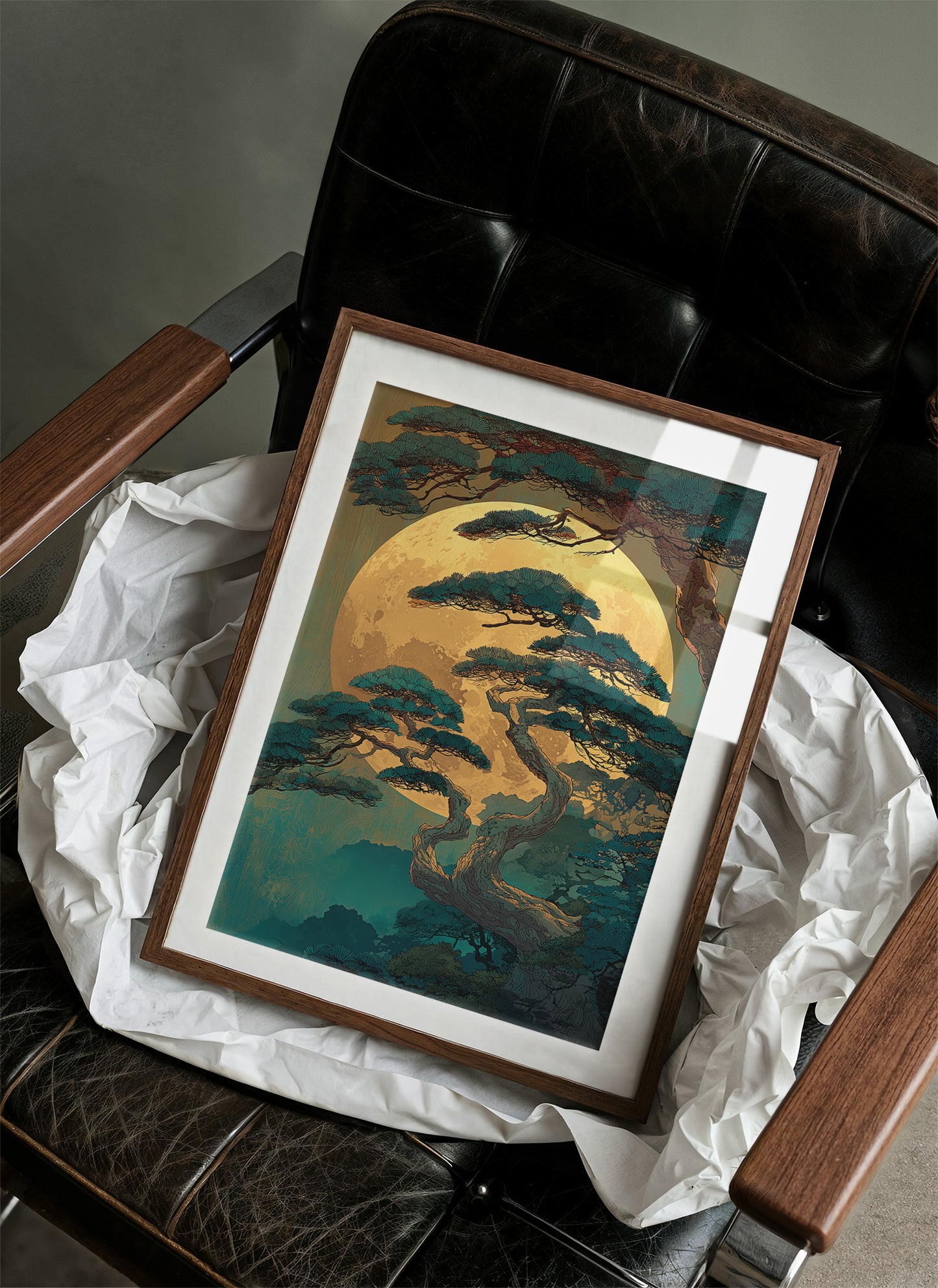 Moonlit Pines Tell Ancient Tales