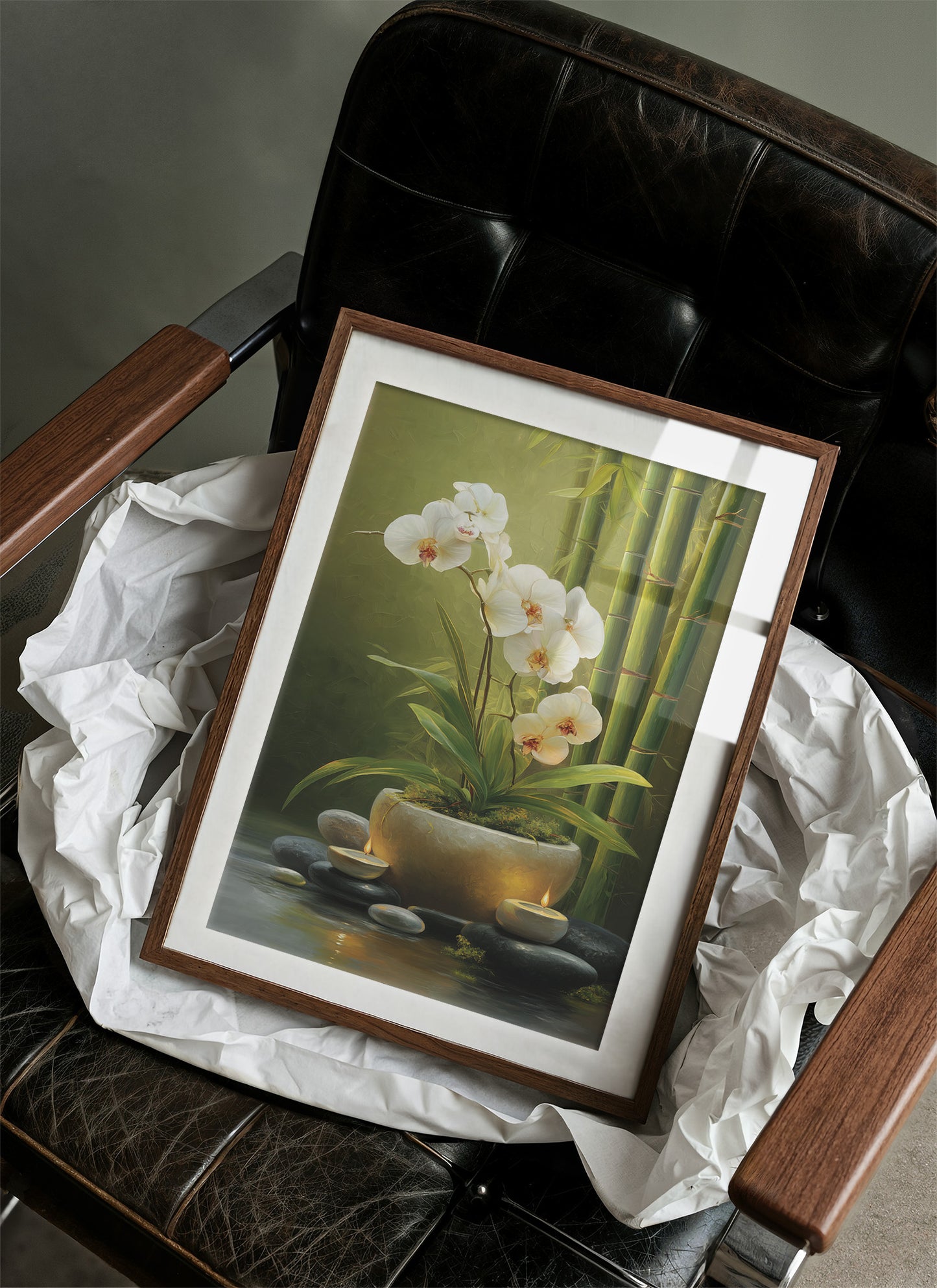 Bamboo Grove Holds Orchid Dreams