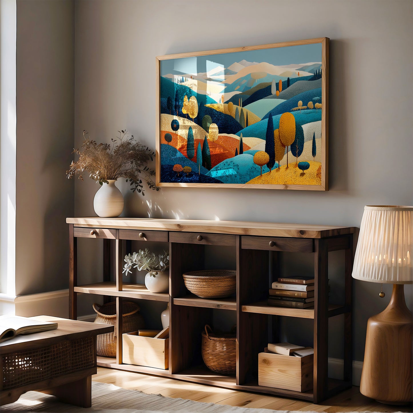 Tuscan Hills Wear Autumn's Colors