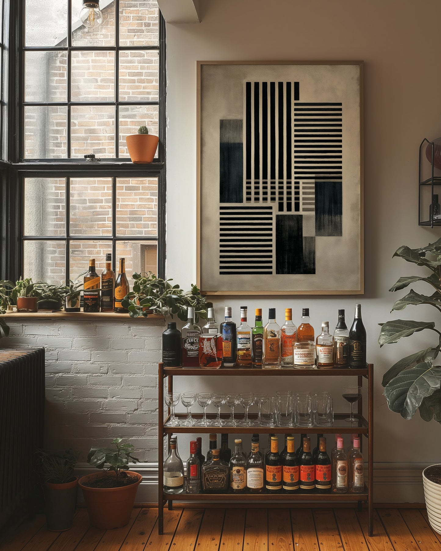 Urban Lines Dance In Monochrome