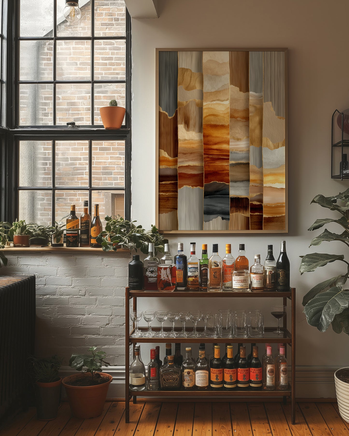 Amber Horizons Meet Industrial Charm