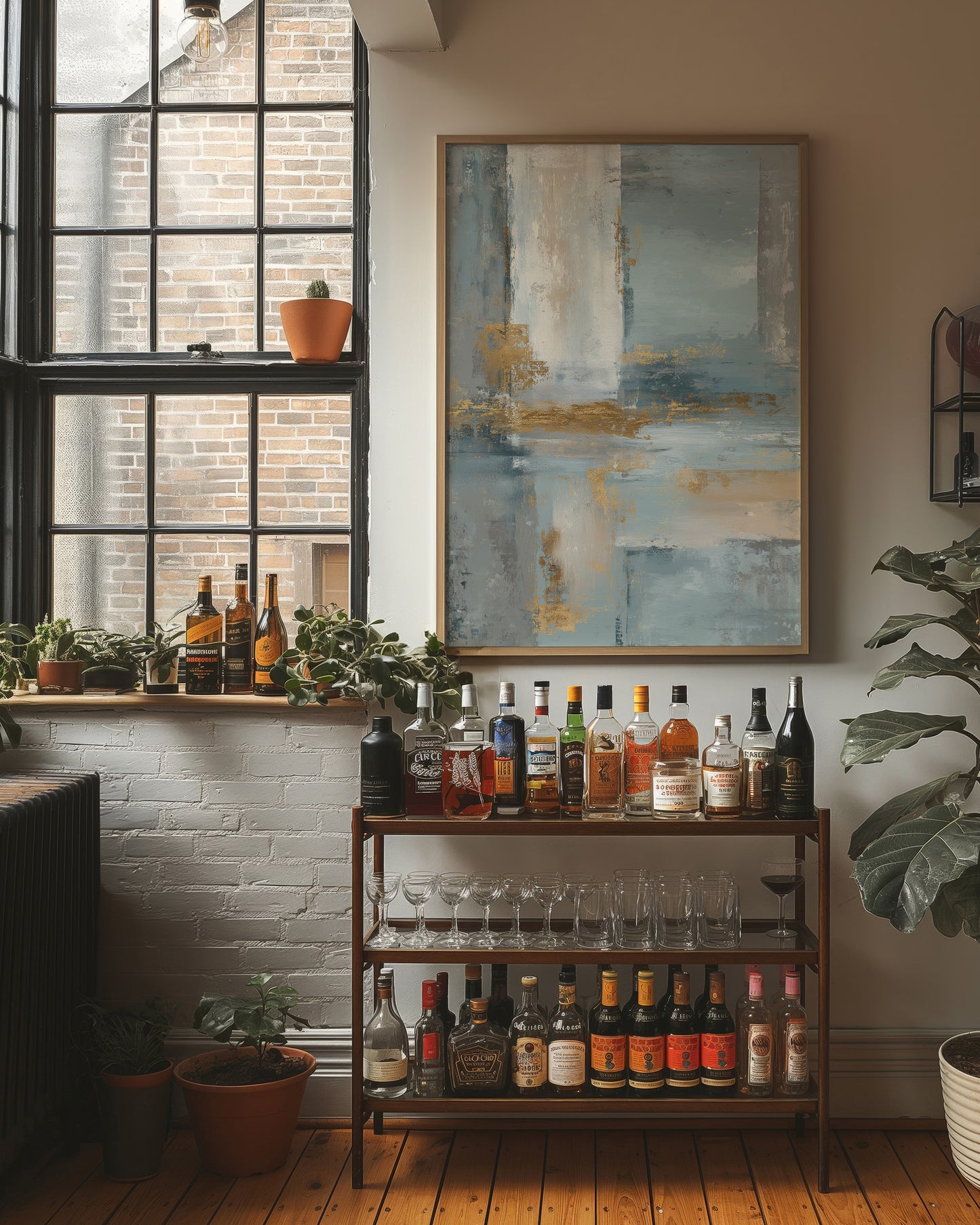 Morning Mist Meets Golden Shore