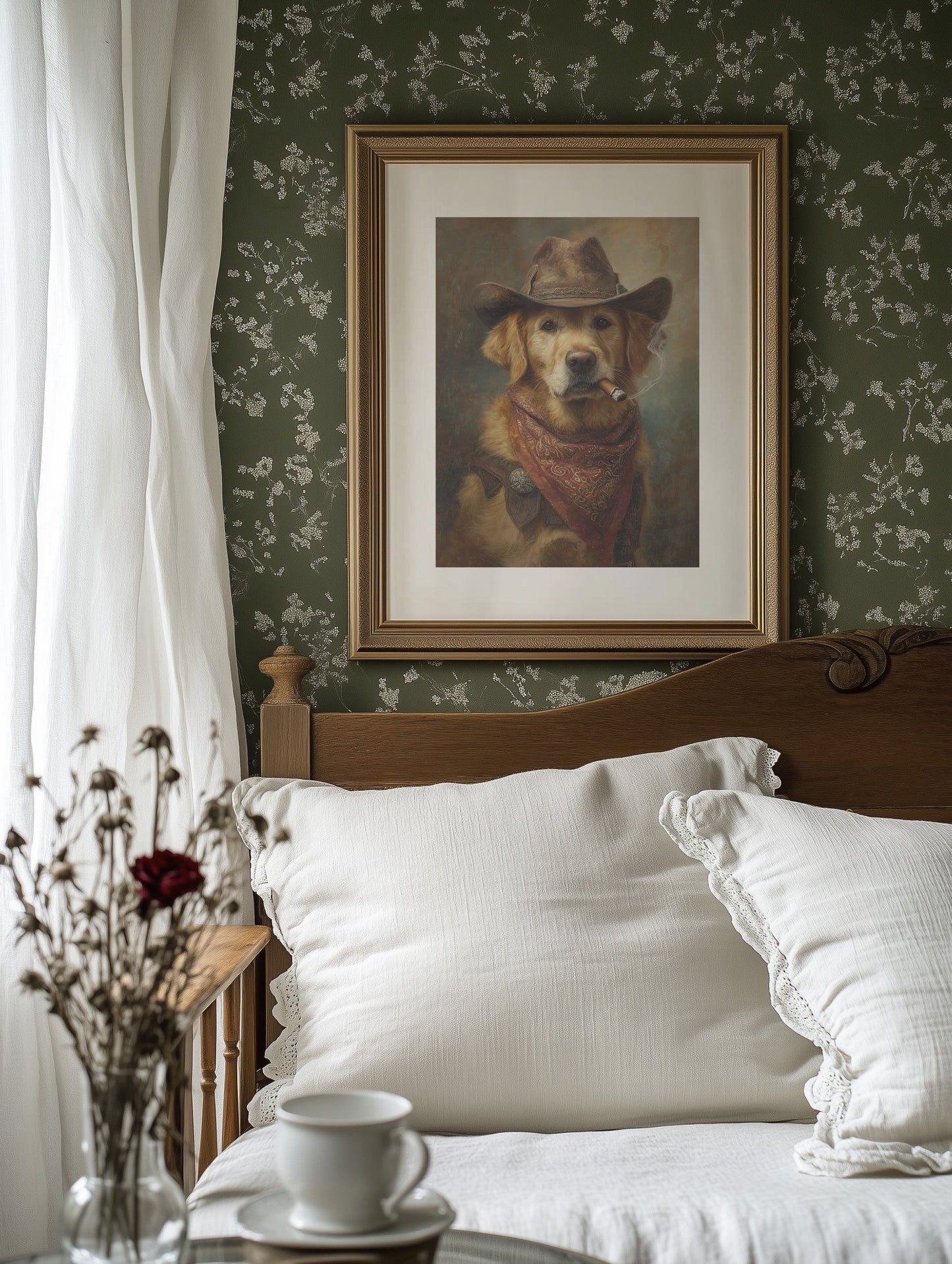 Frontier Paws With Cowboy Spirit