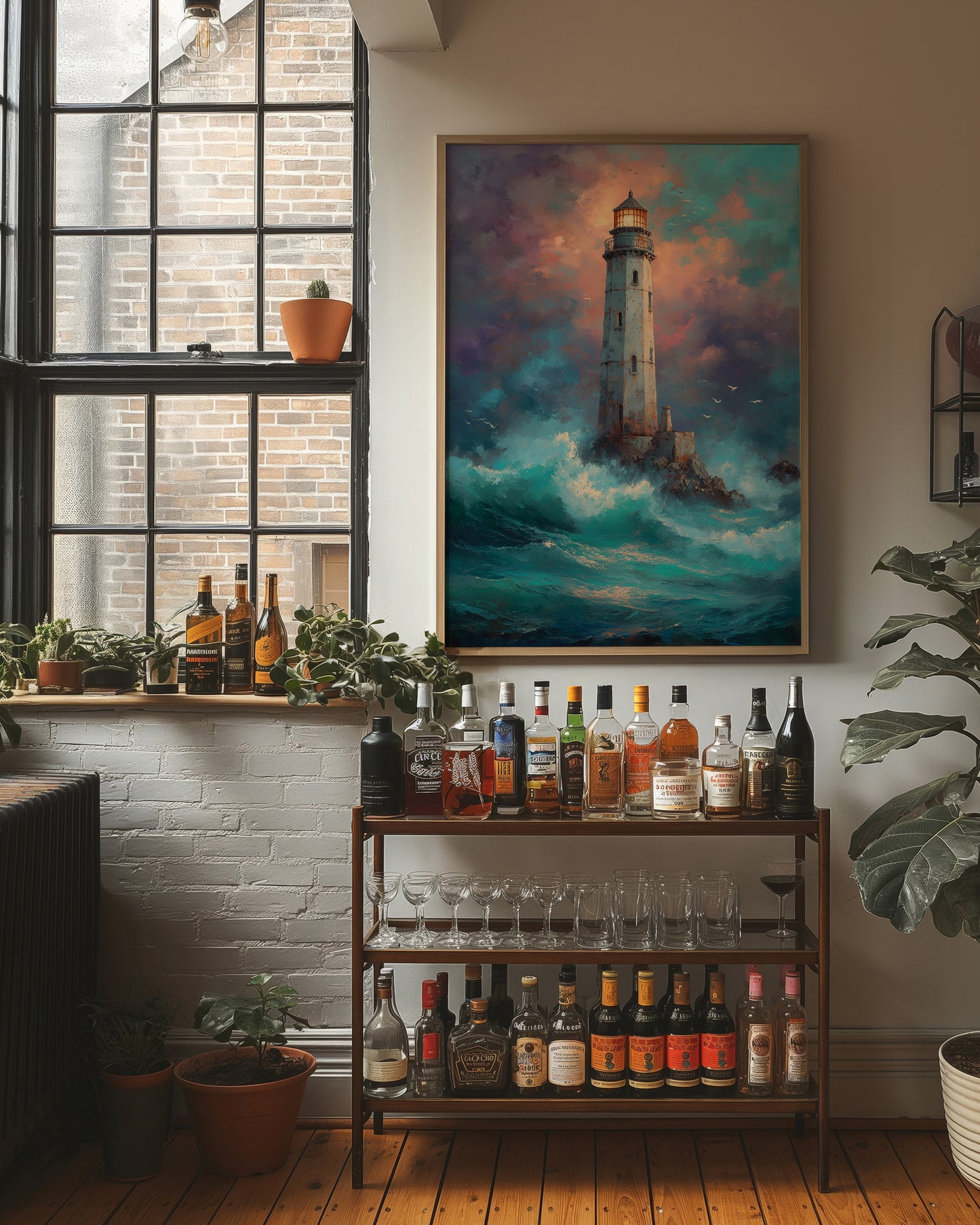 Beacon Through Copper Skies