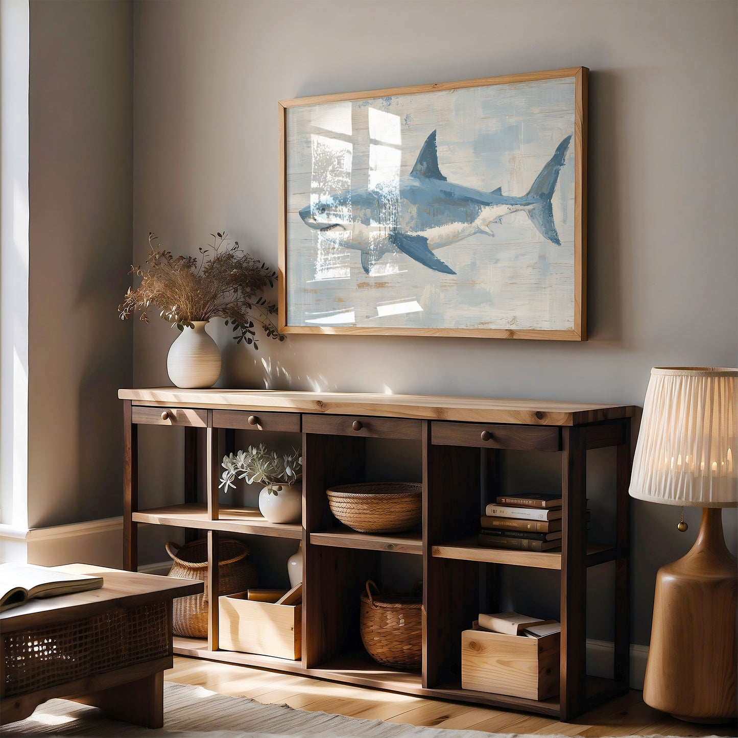 Ocean Apex In Serene Blue