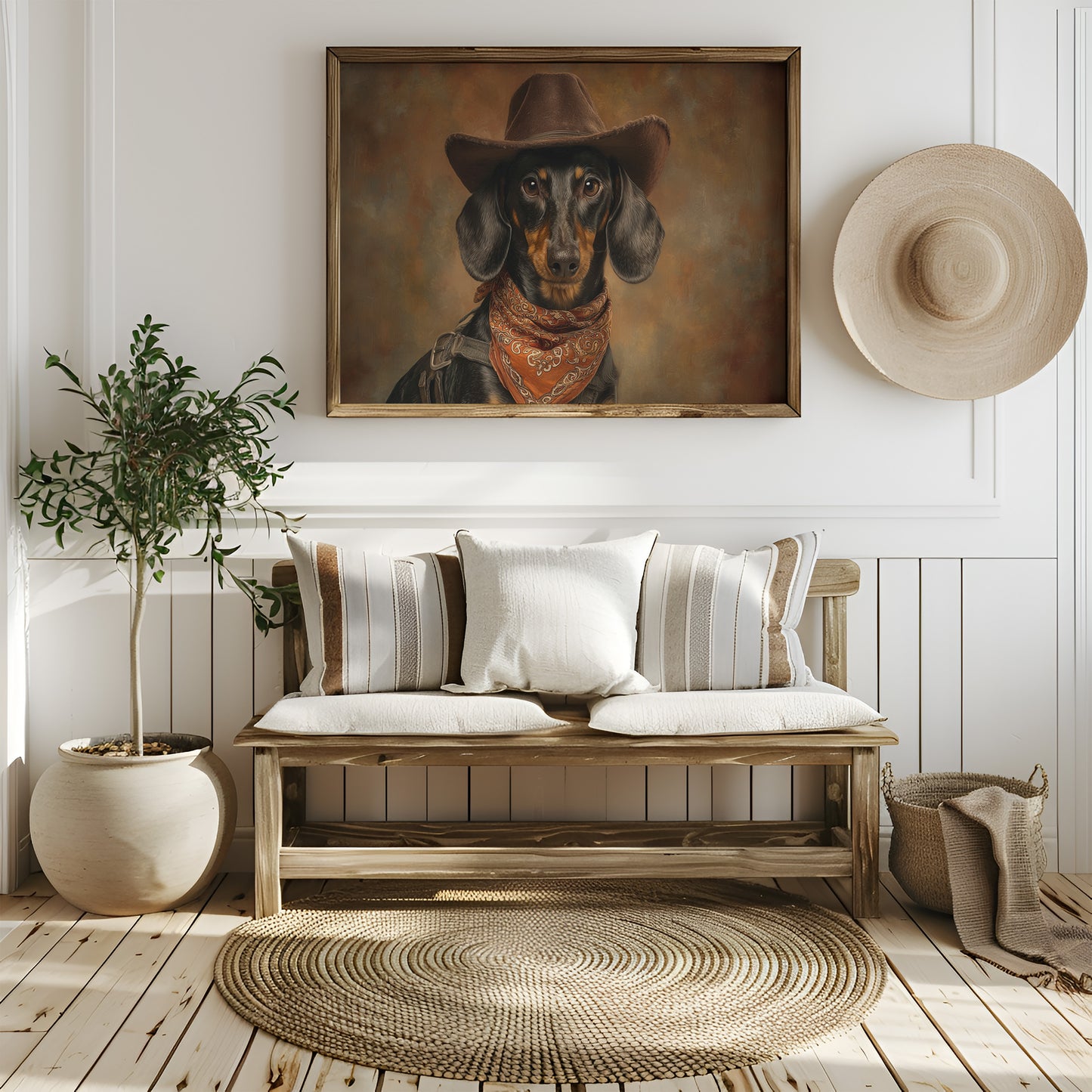 Dachshund Desperado Claims The West