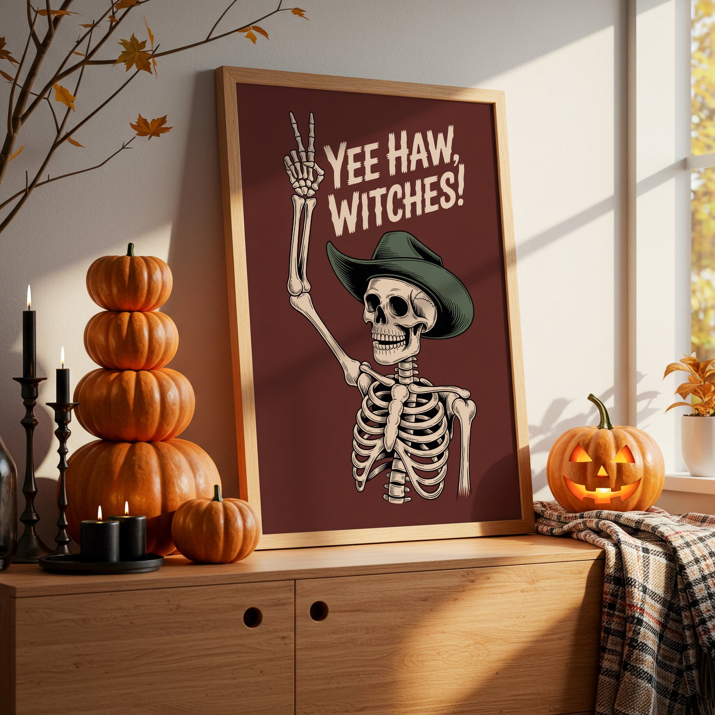 Cowboy Bones Ride At Midnight