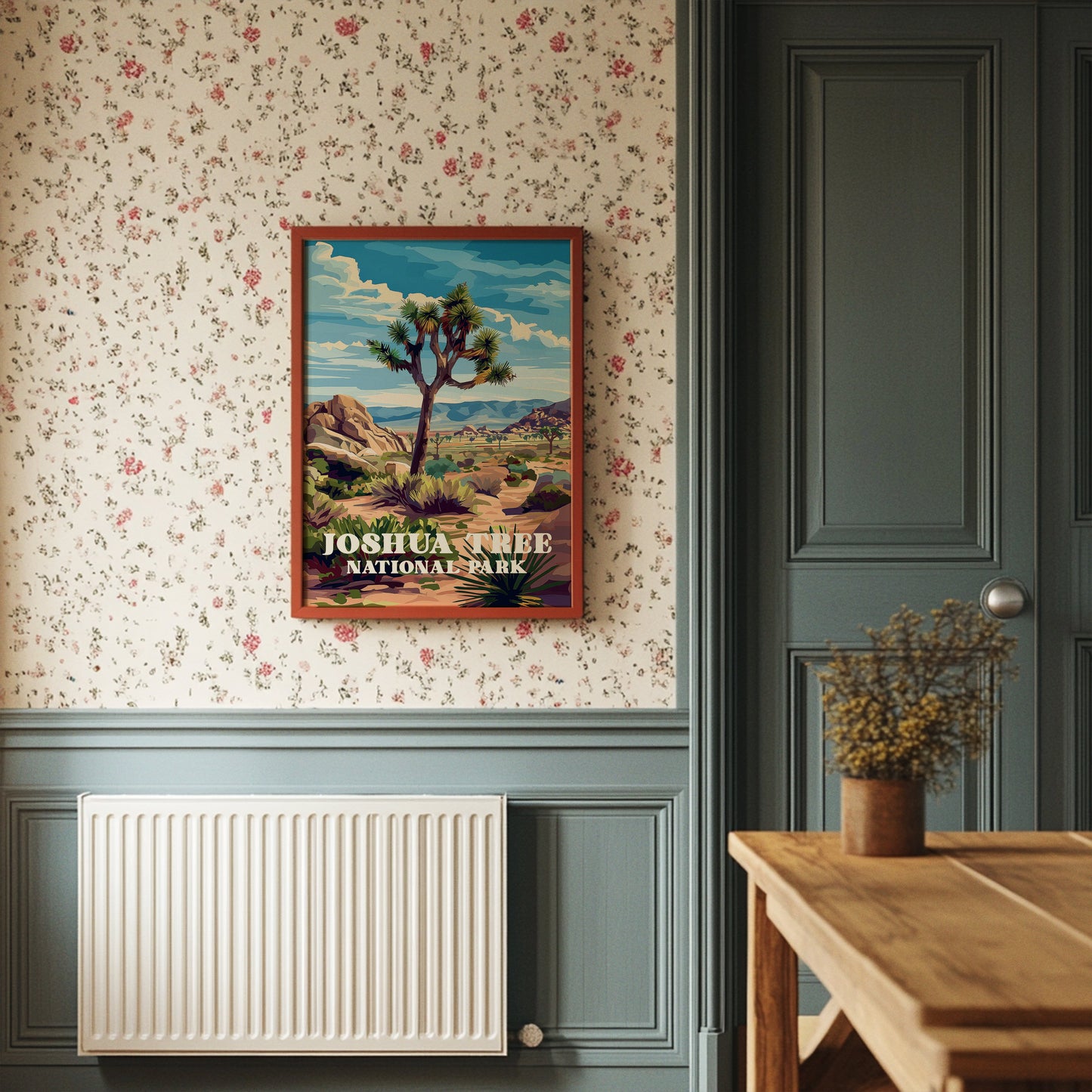 Desert Sentinel Under Azure Skies