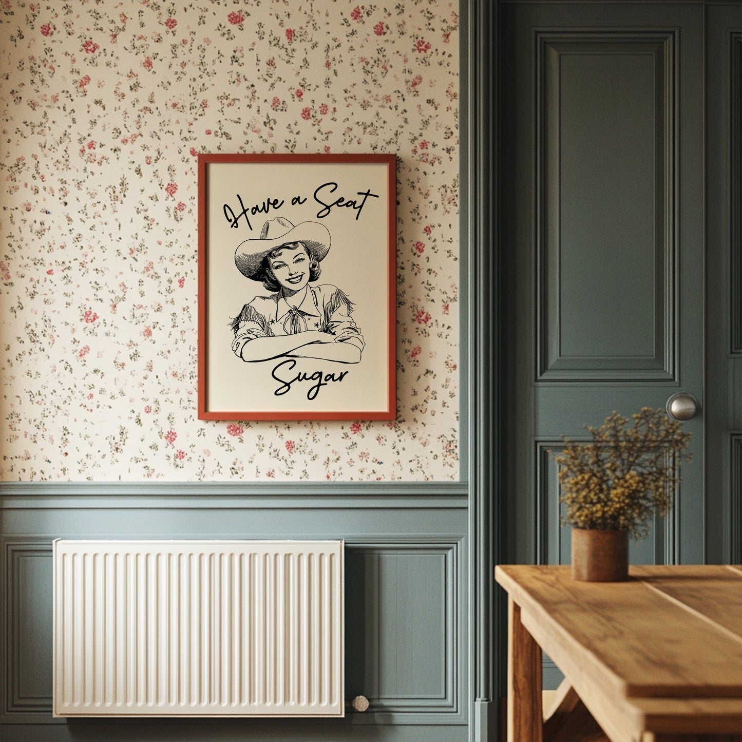 Vintage Charm With Western Flair