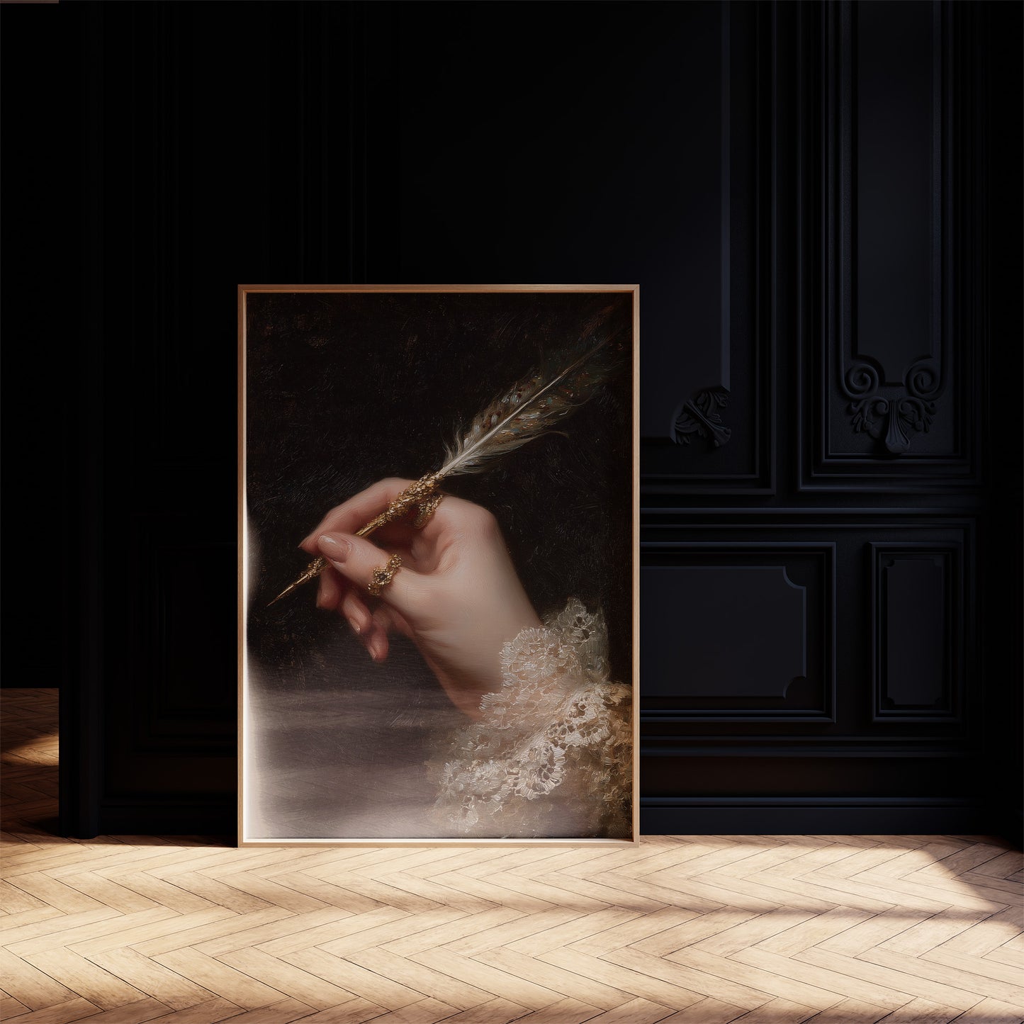 Gilded Quill Awaits Inspiration