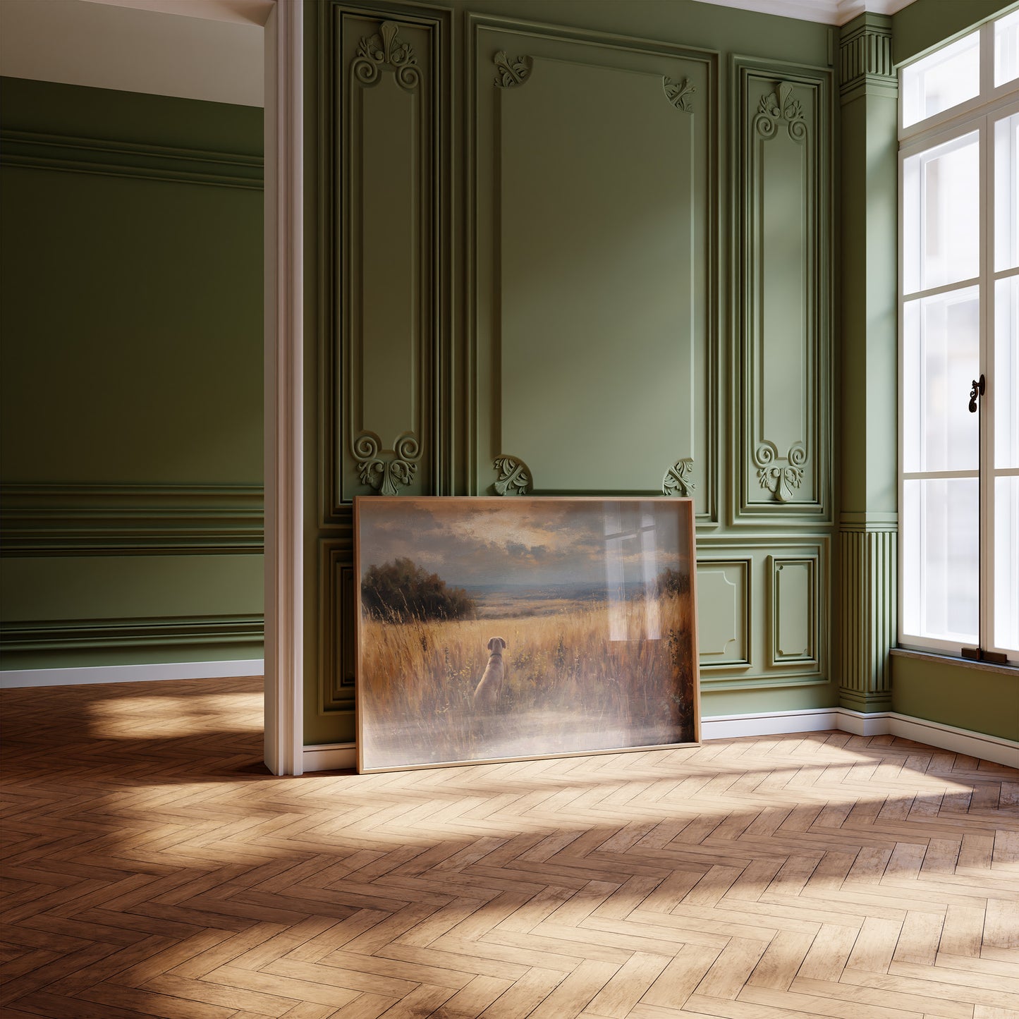 Faithful Friend Awaits The Horizon