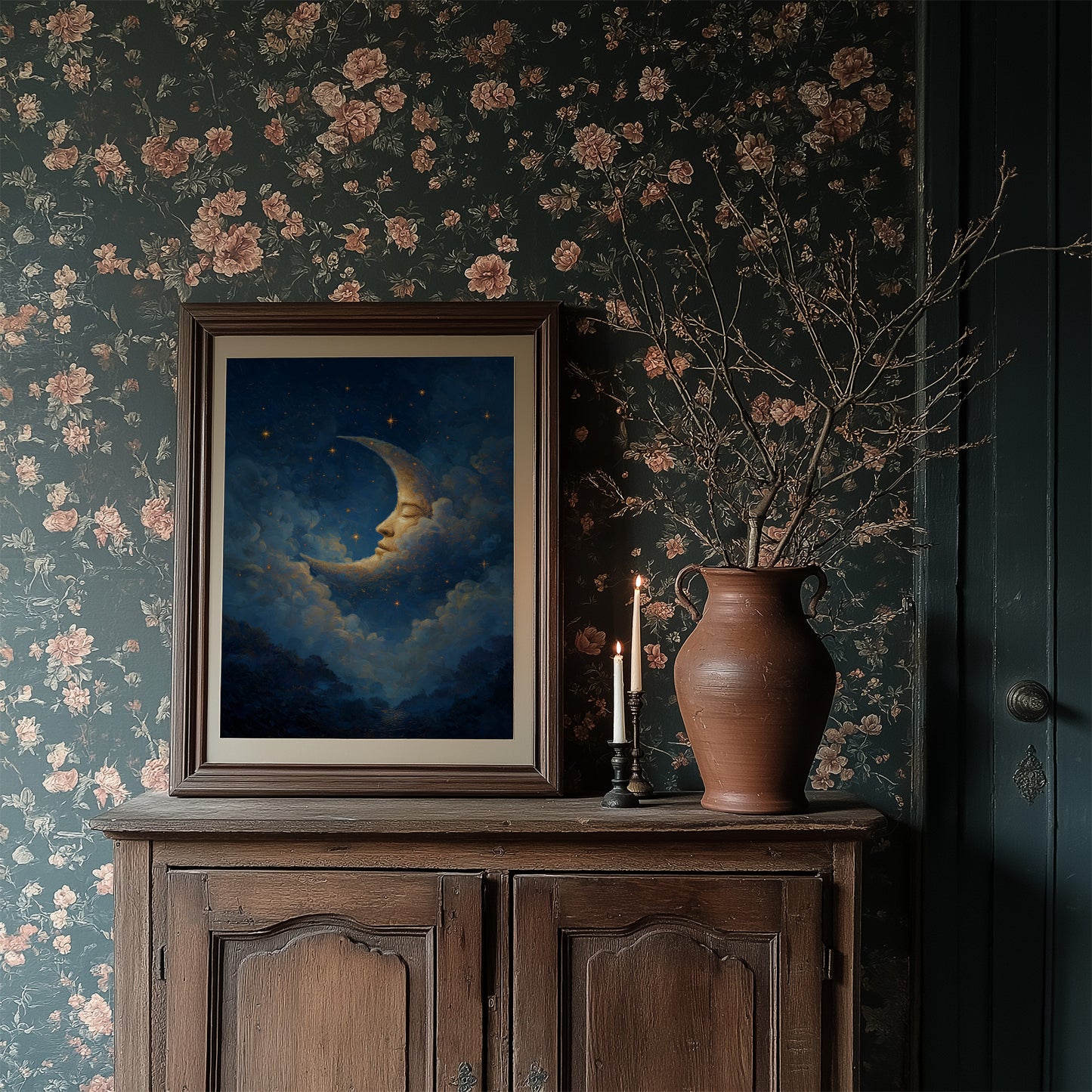 Crescent Dreams Among Midnight Stars