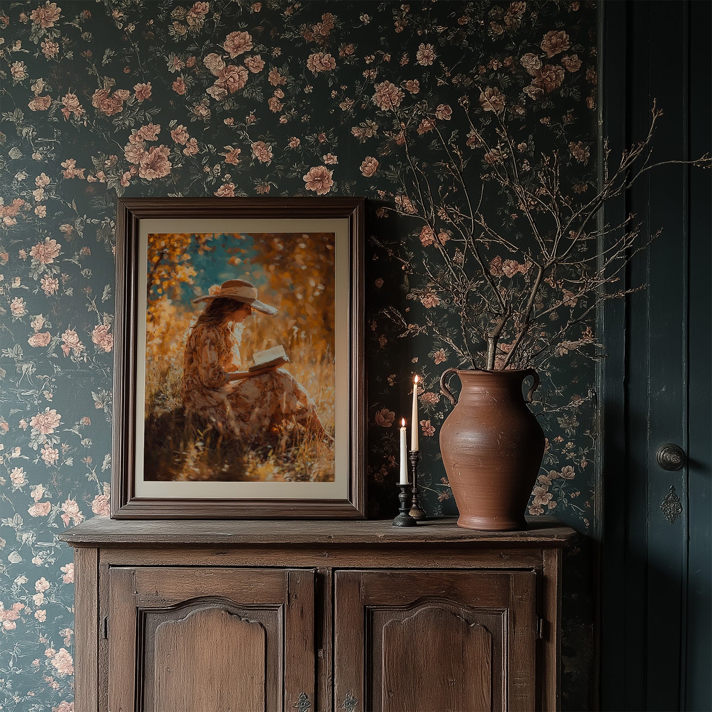 Golden Hour Among Forgotten Pages