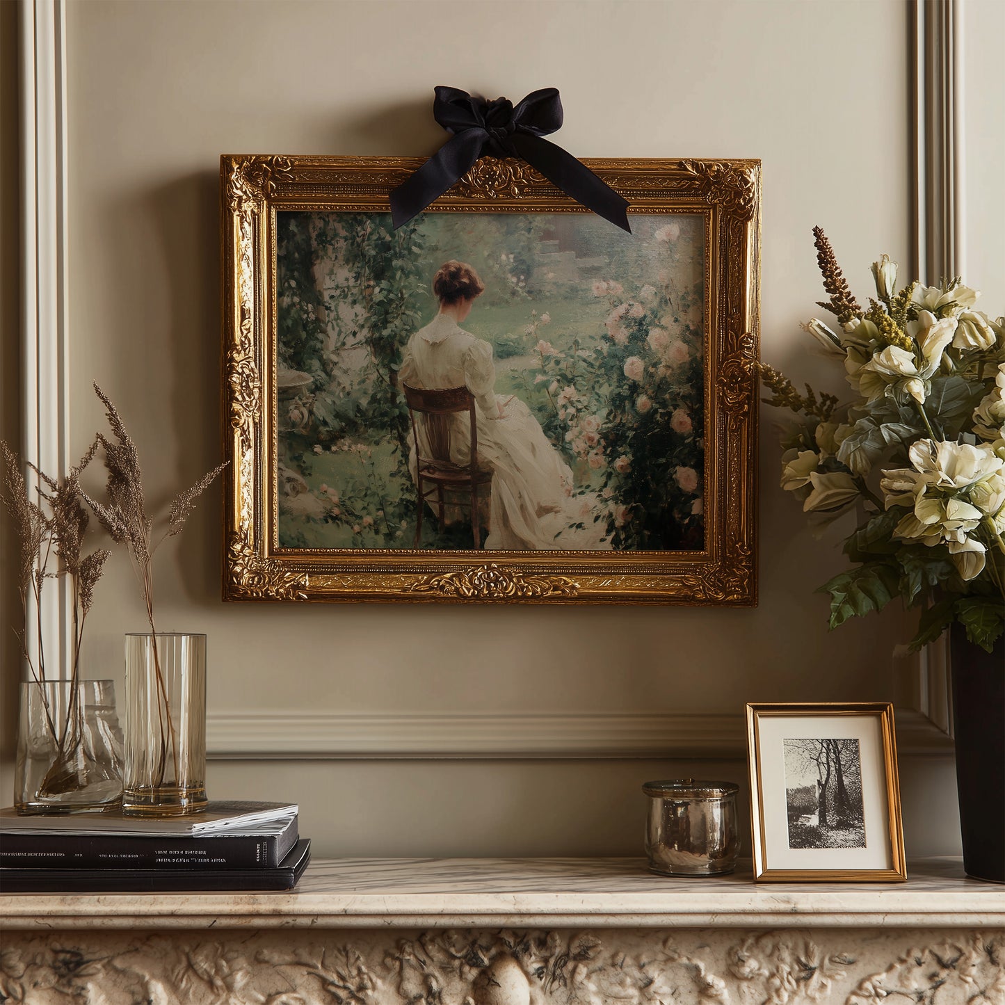 Garden Portrait Among Literary Worlds