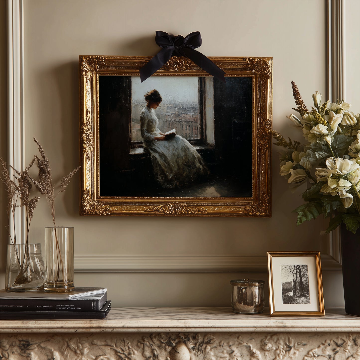 Pages Between Window Light