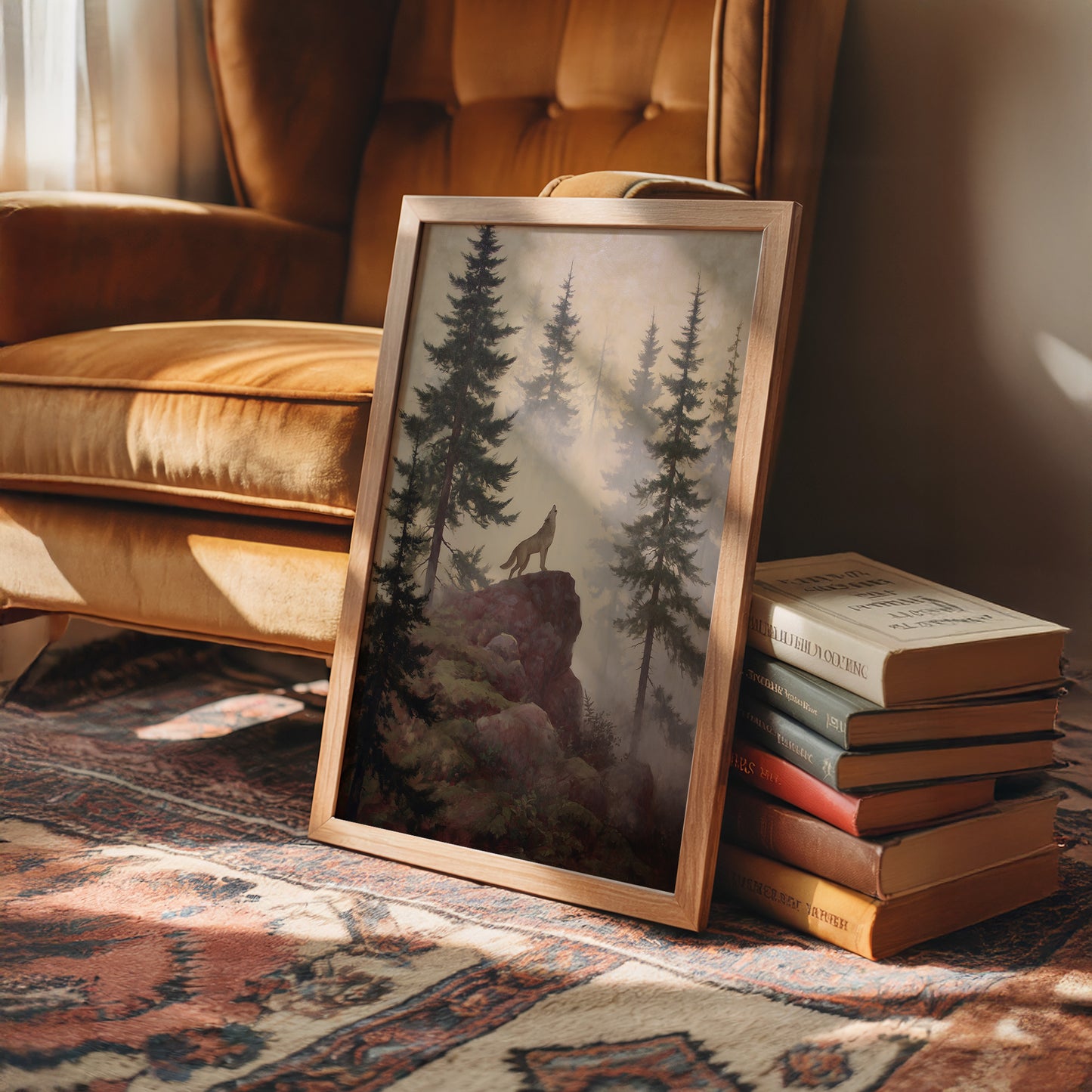 Lone Call Among Ancient Pines