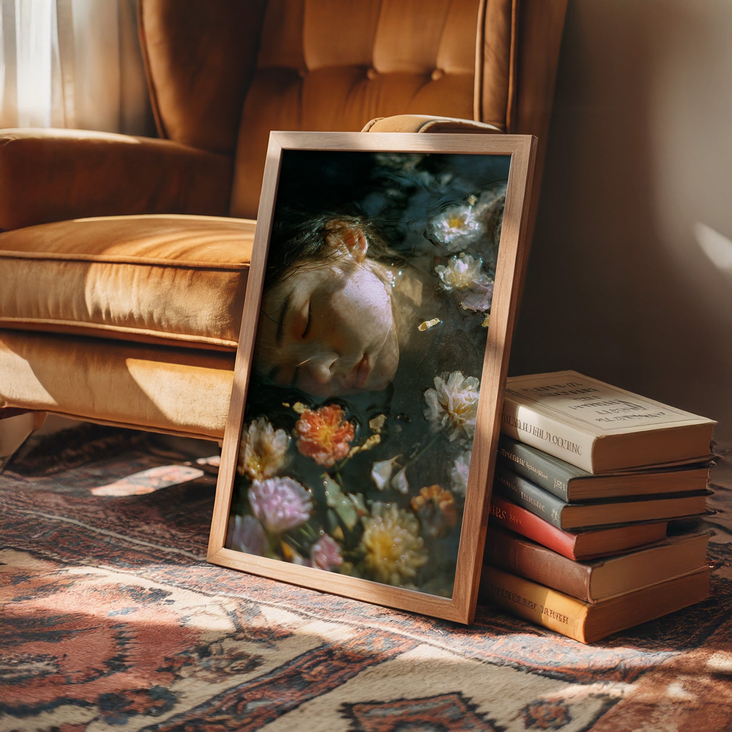 Floating Between Bloom And Sleep