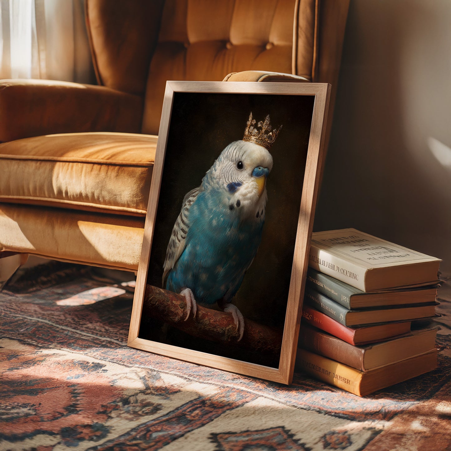 Royal Plumage In Midnight Court