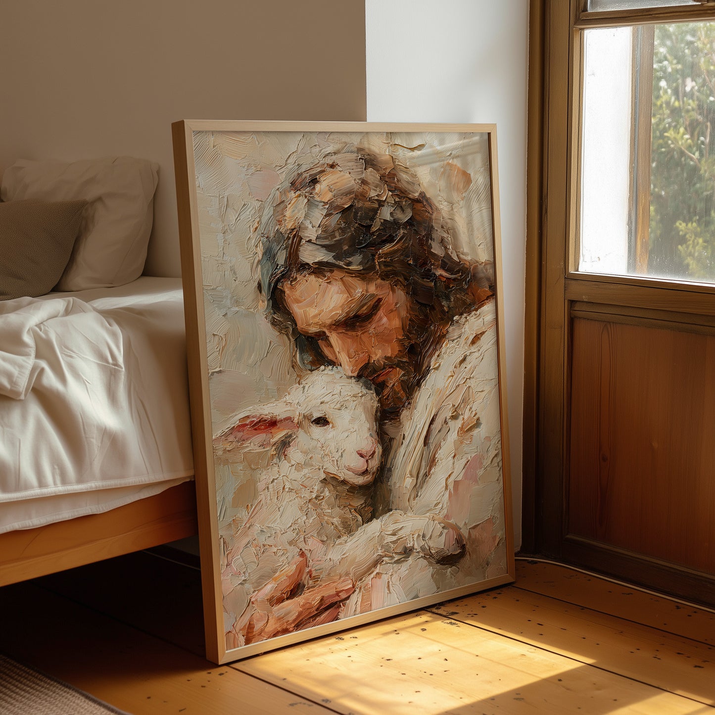 Tender Shepherd Holds The Innocent