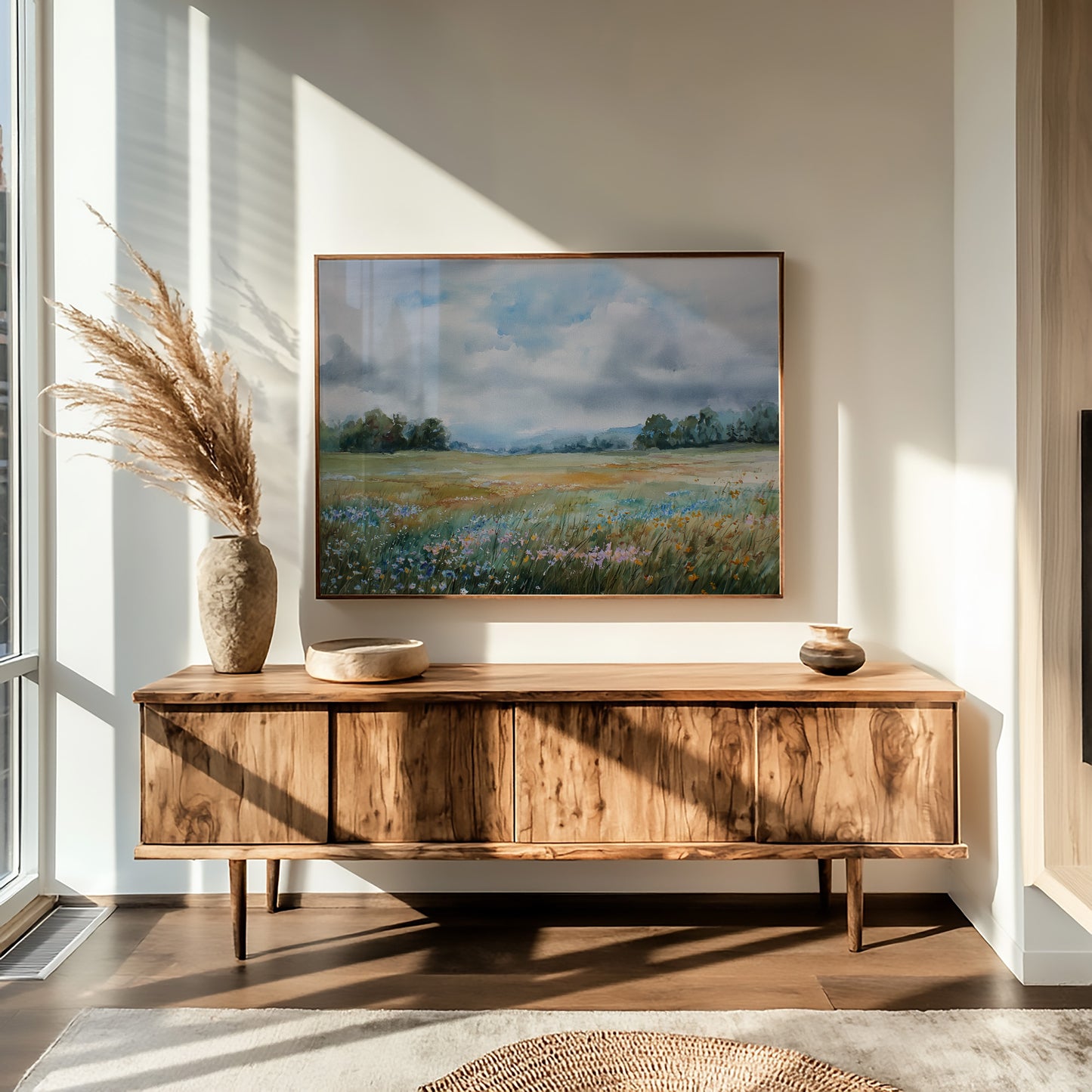 Meadow Painting Among Literary Worlds