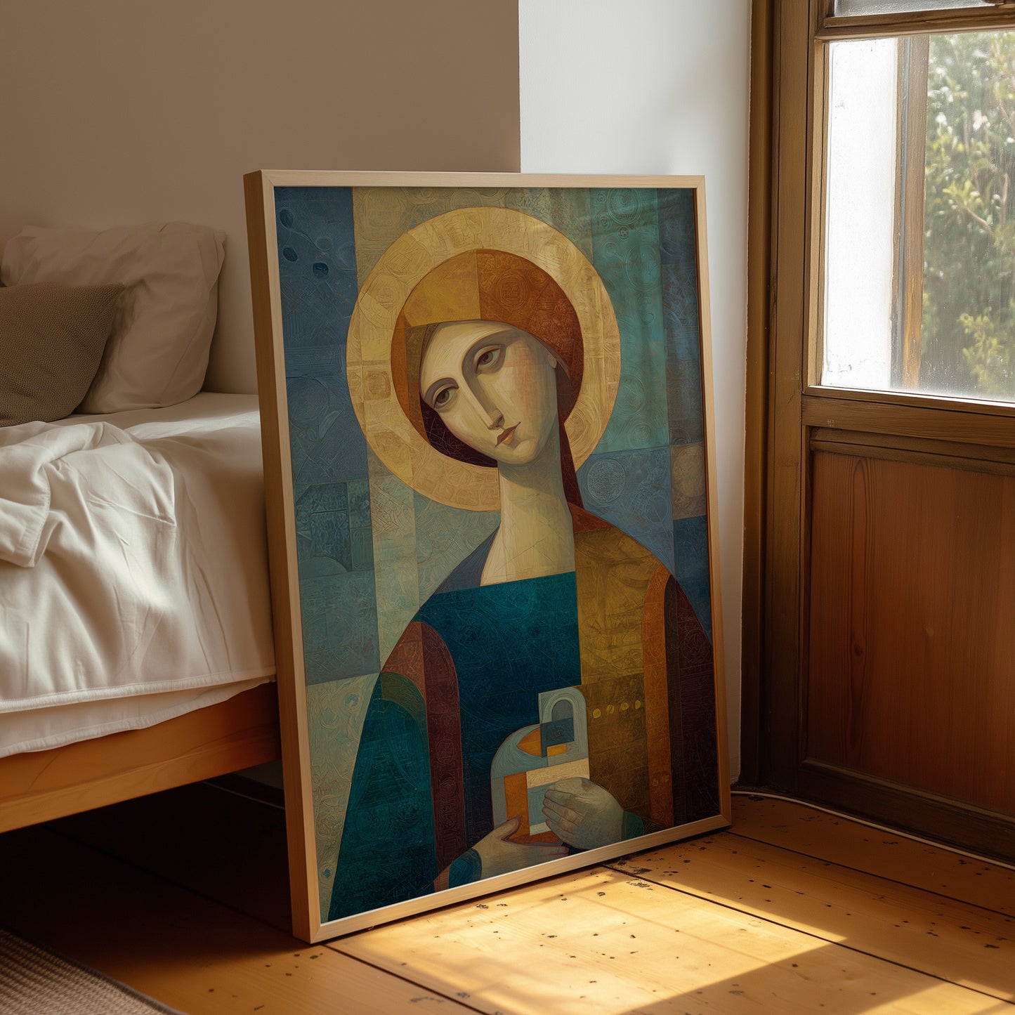 Sacred Geometry Meets Cubist Devotion