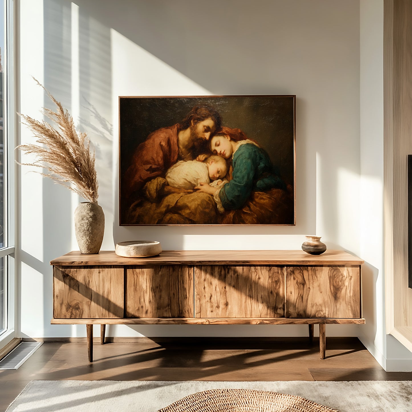 Sacred Slumber in Amber Light