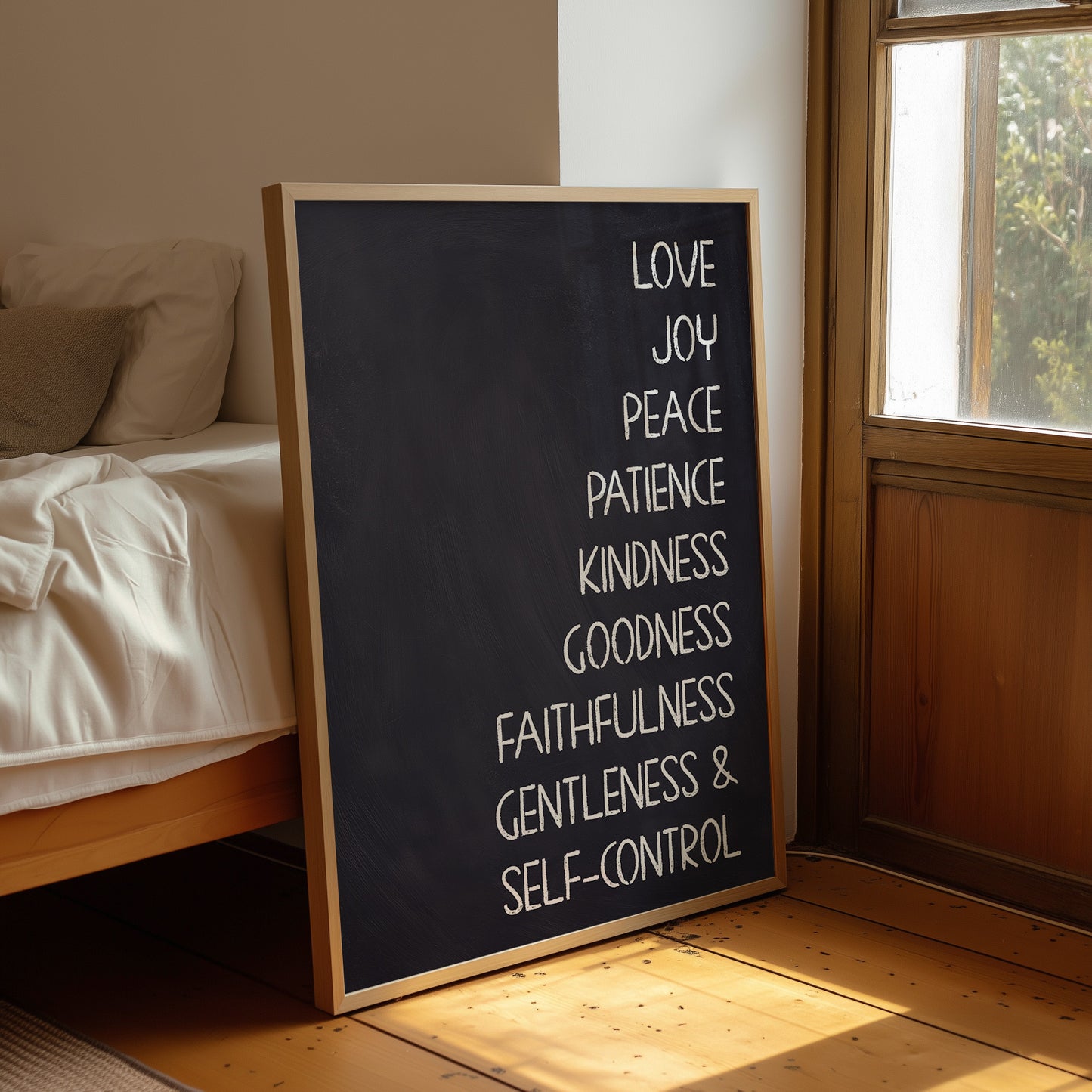 Virtues Etched in Chalk Wisdom