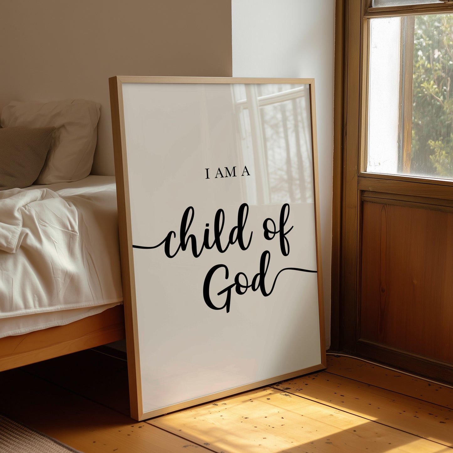 Divine Identity Embraced in Typography