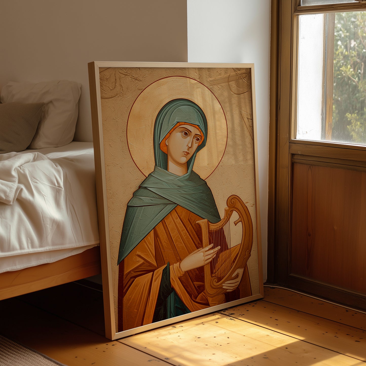 Divine Harmony Echoes Through Gold