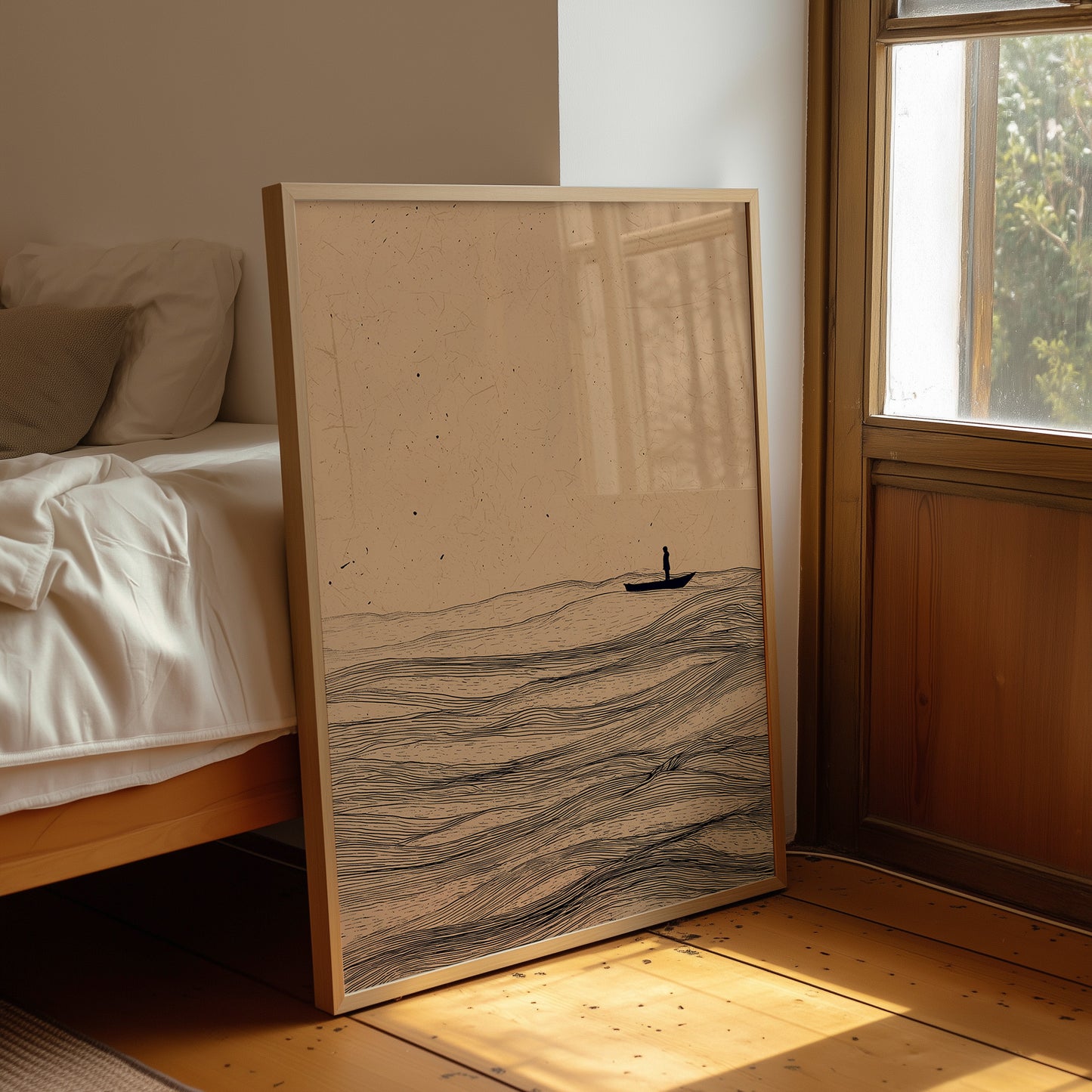 Solitary Voyage Through Endless Tides