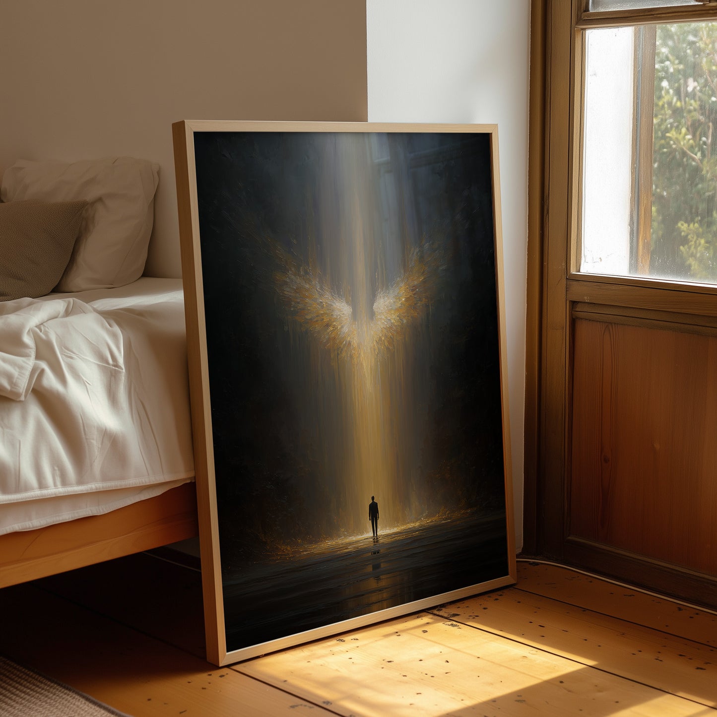 Celestial Radiance Beckons Mortal Witness