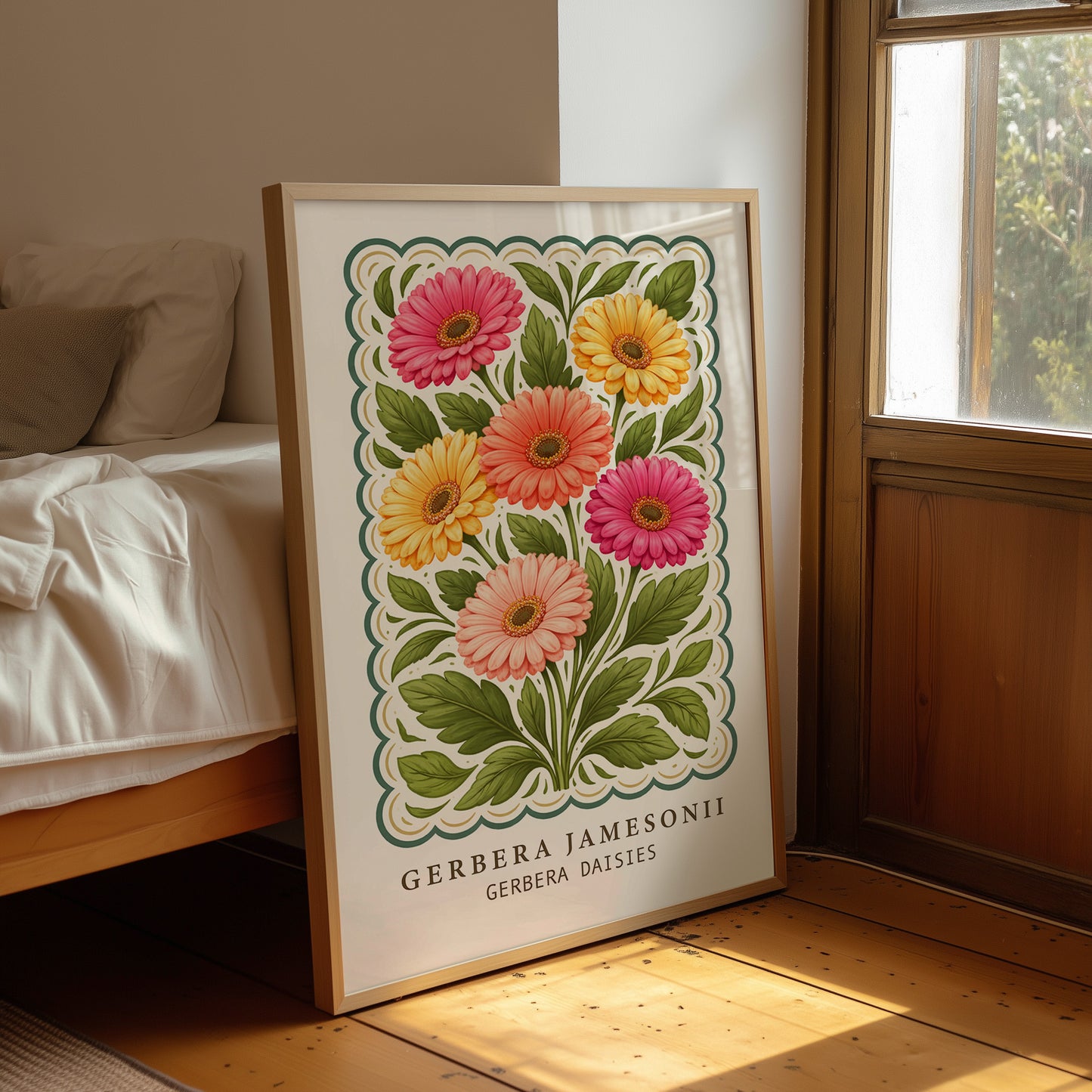 Gerbera in Full Bloom