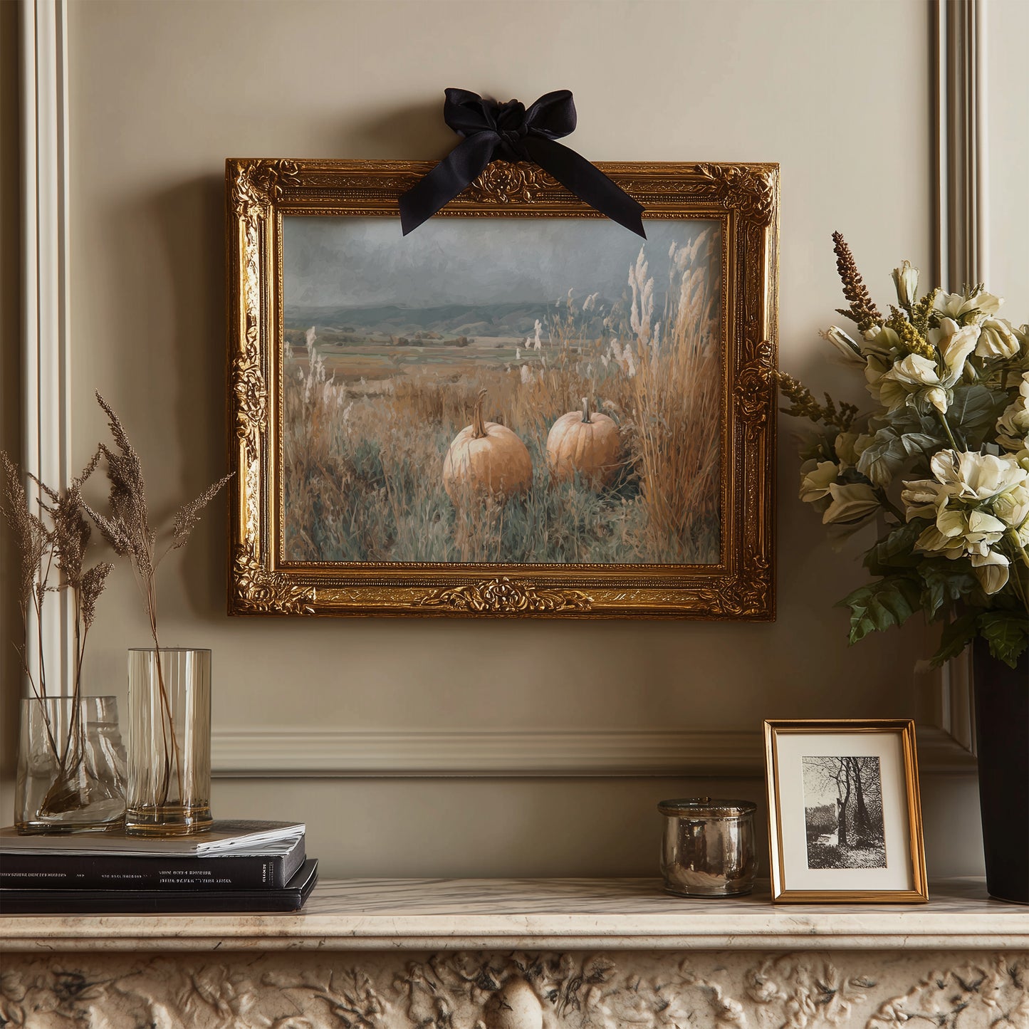 Harvest Whispers Through Prairie Grasses