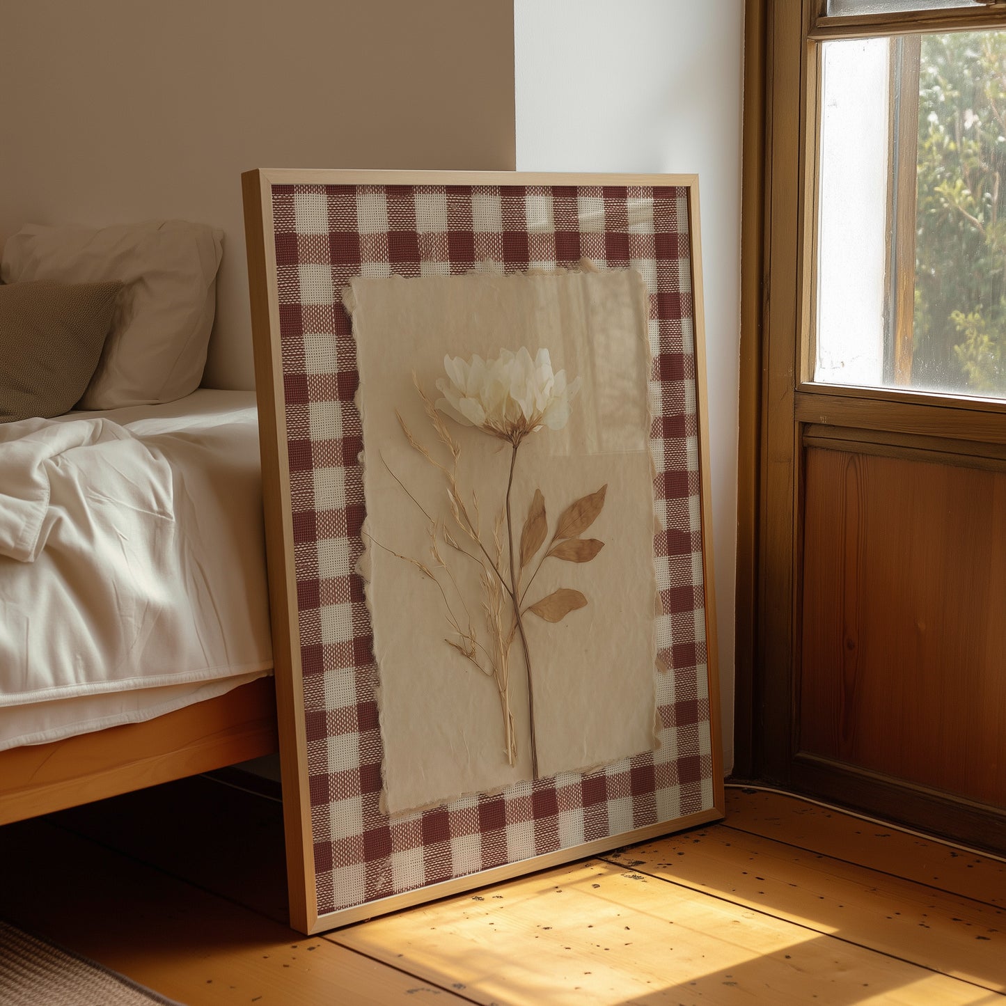 Rustic Botanicals on Gingham