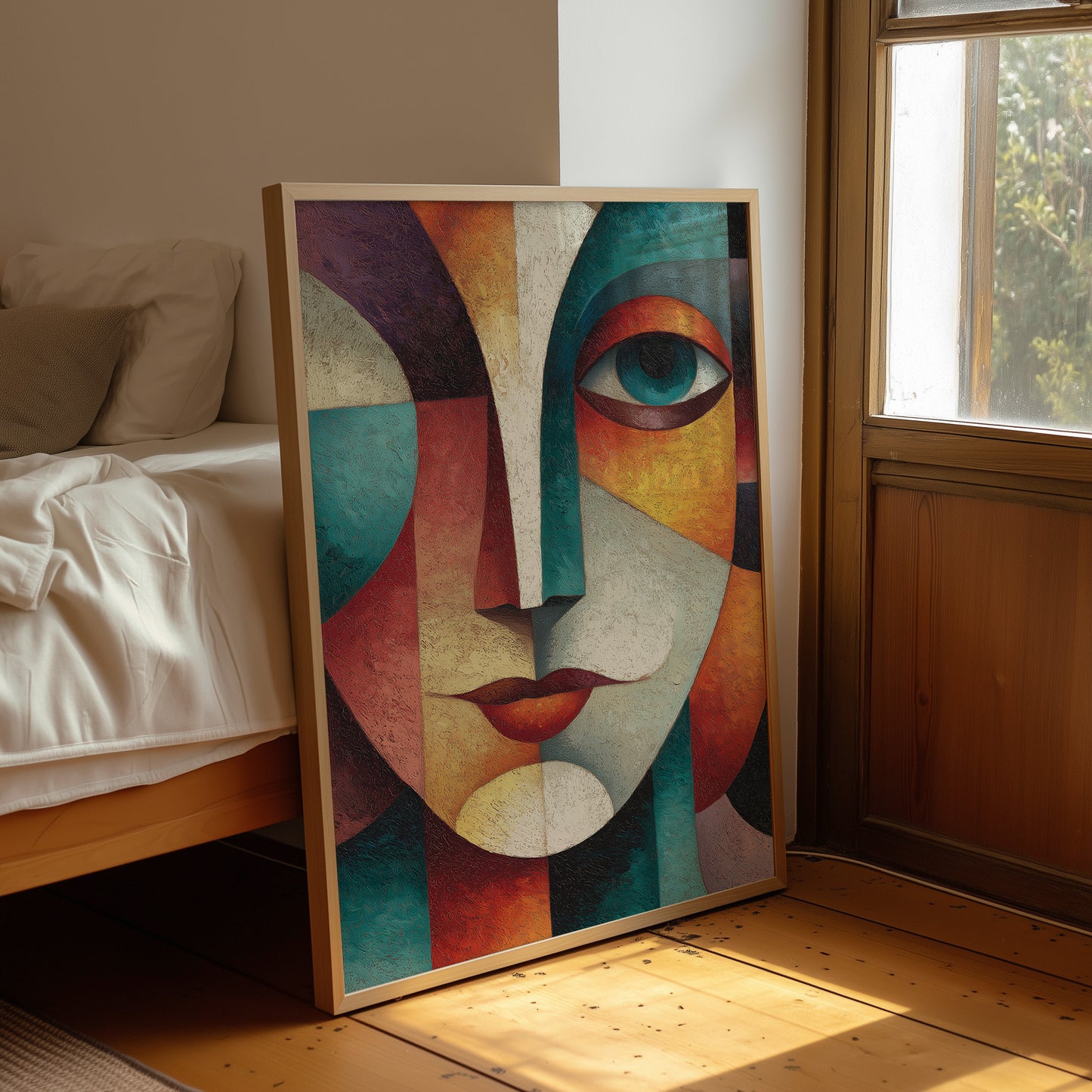 Fractured Identity In Bold Geometry