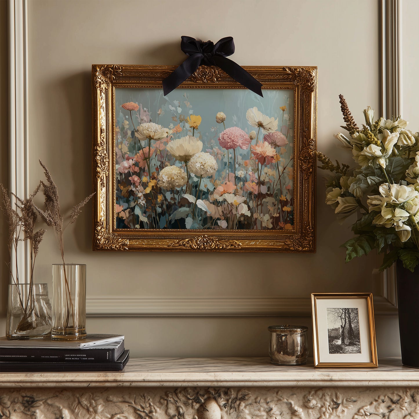 Where Petals Bow to Quiet Air