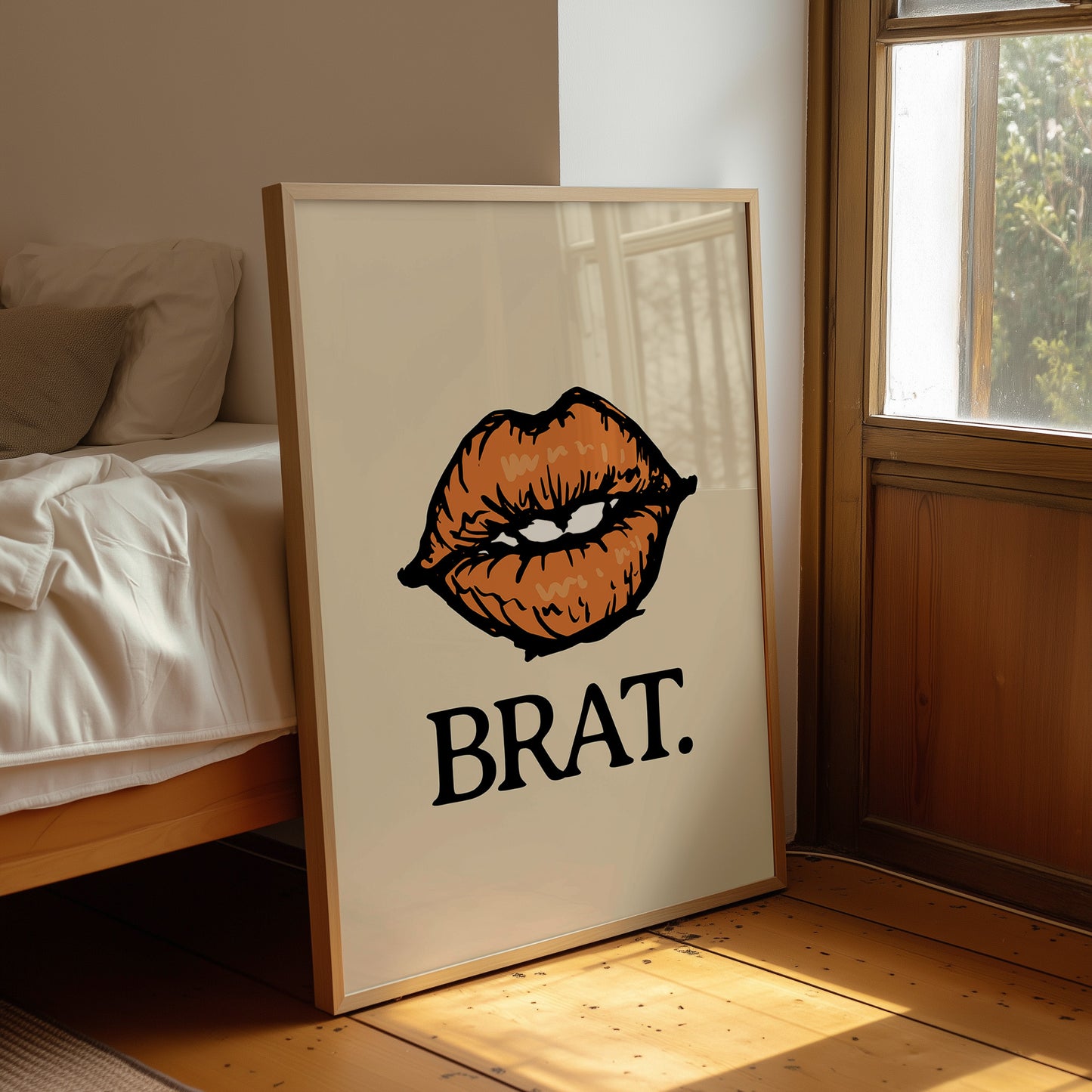 Orange Lips Say What They Mean