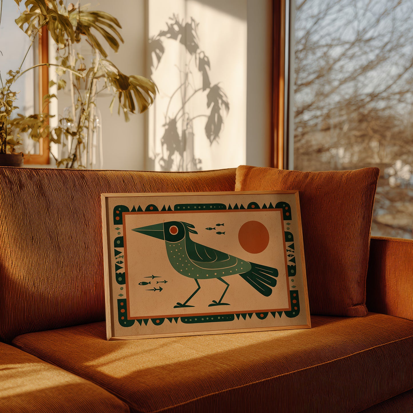 Emerald Watcher Guards Ancient Waters