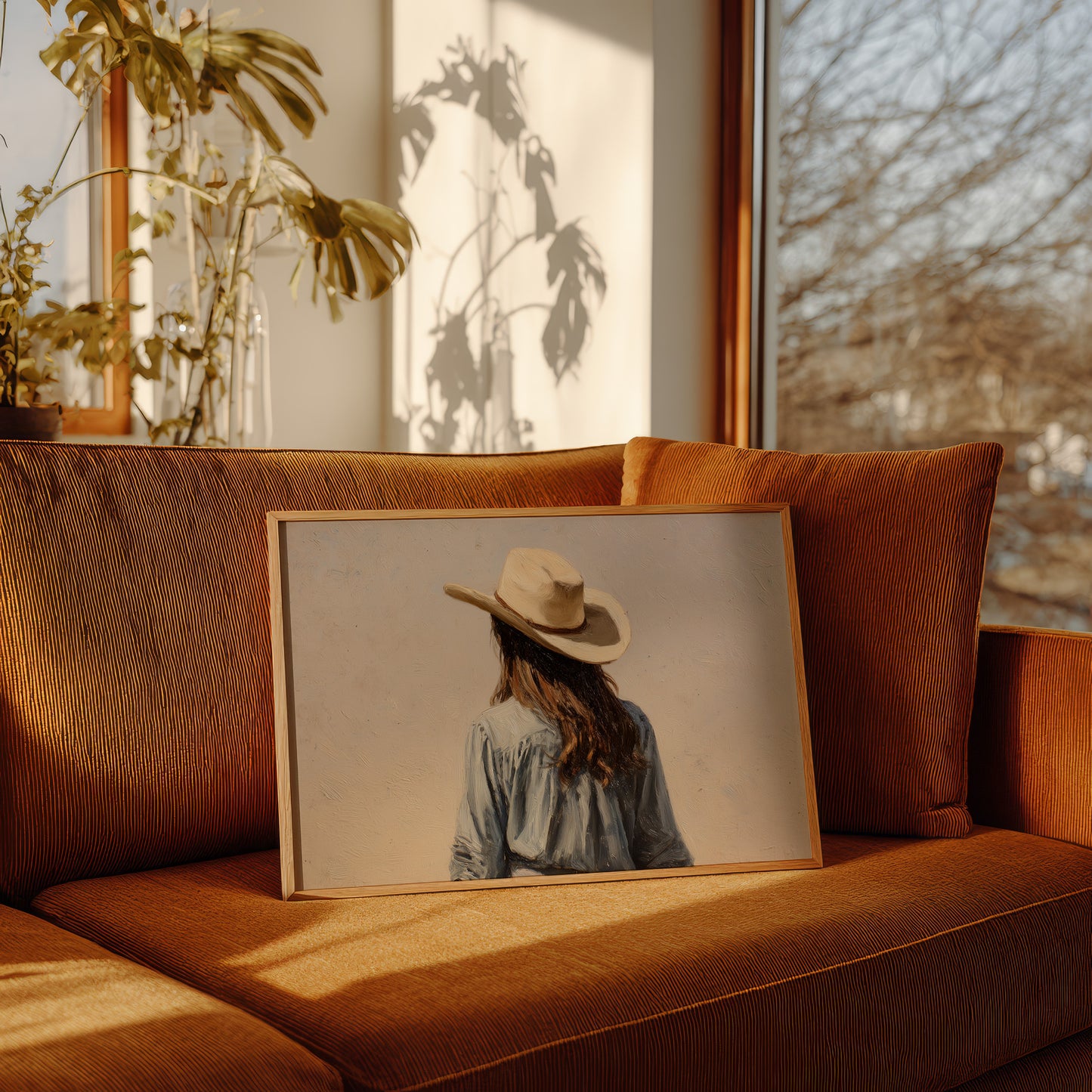 Western Solitude Painted in Cream