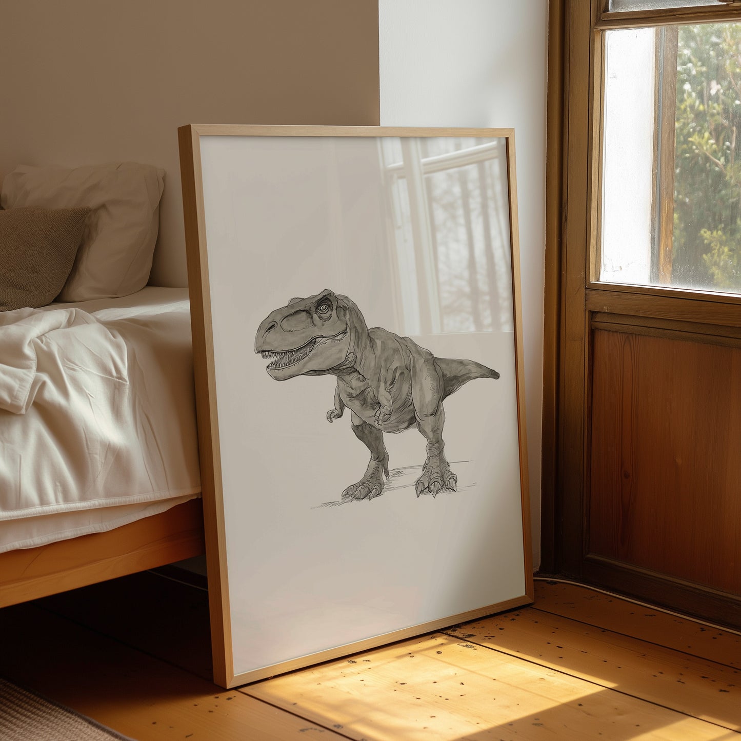 Primeval Predator in Monochrome