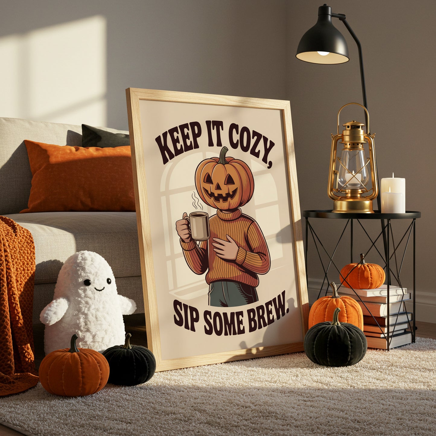 Autumn Comfort In Carved Smiles
