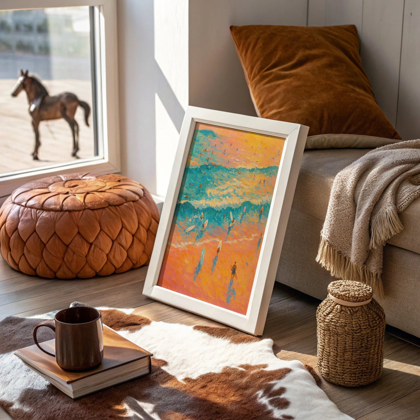 Coastal Memories In Copper Light