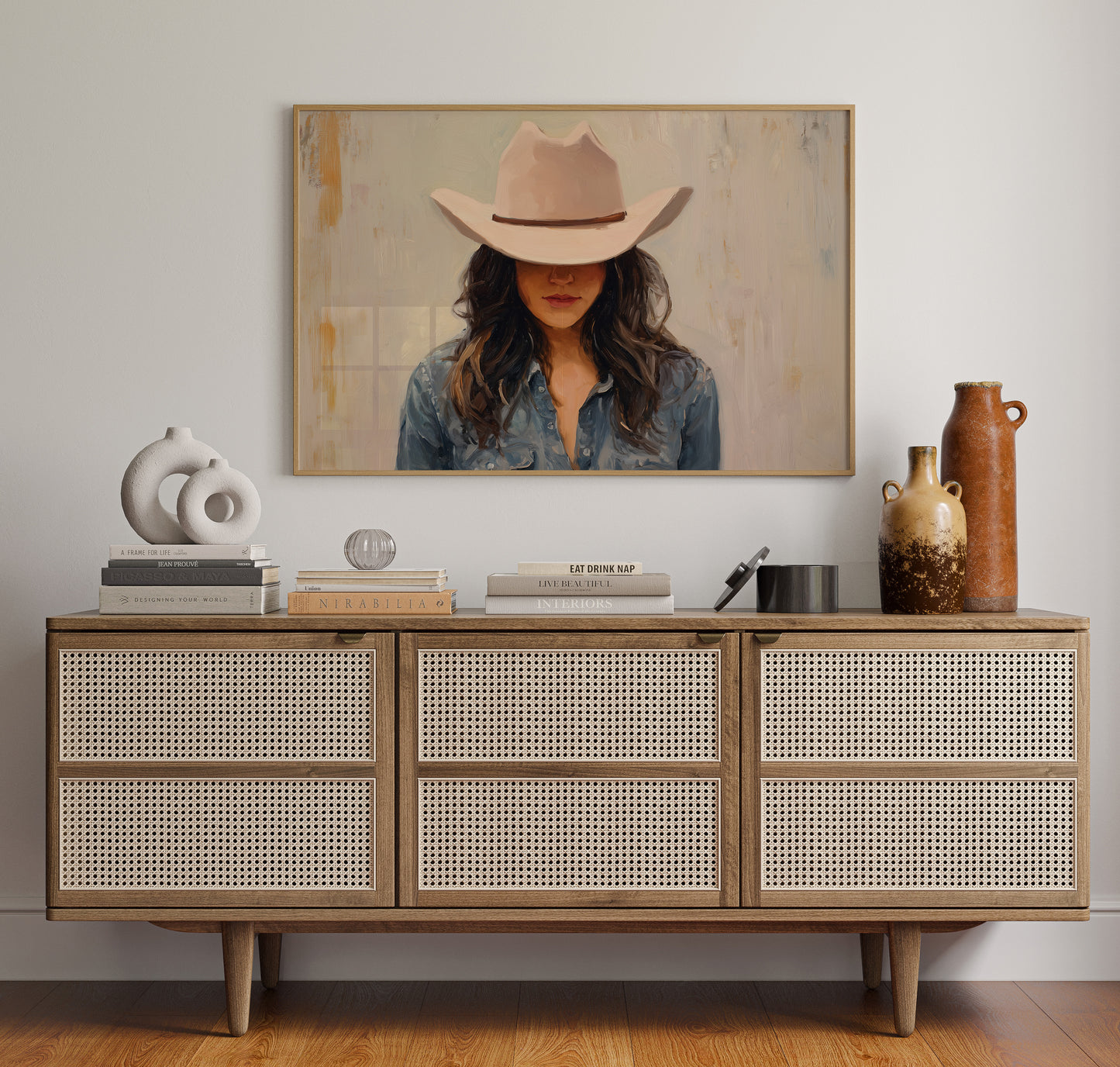 Western Elegance in Muted Light