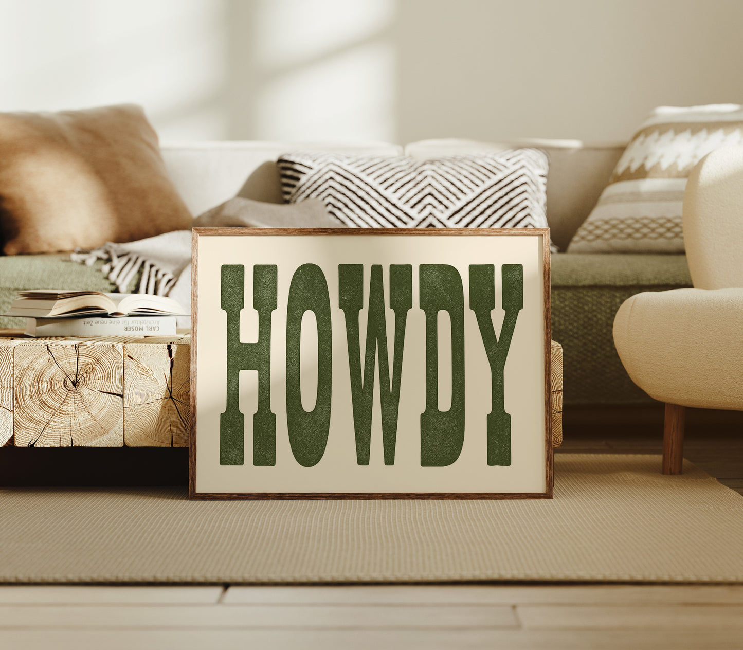 Moss Letters Speak Quiet Greetings