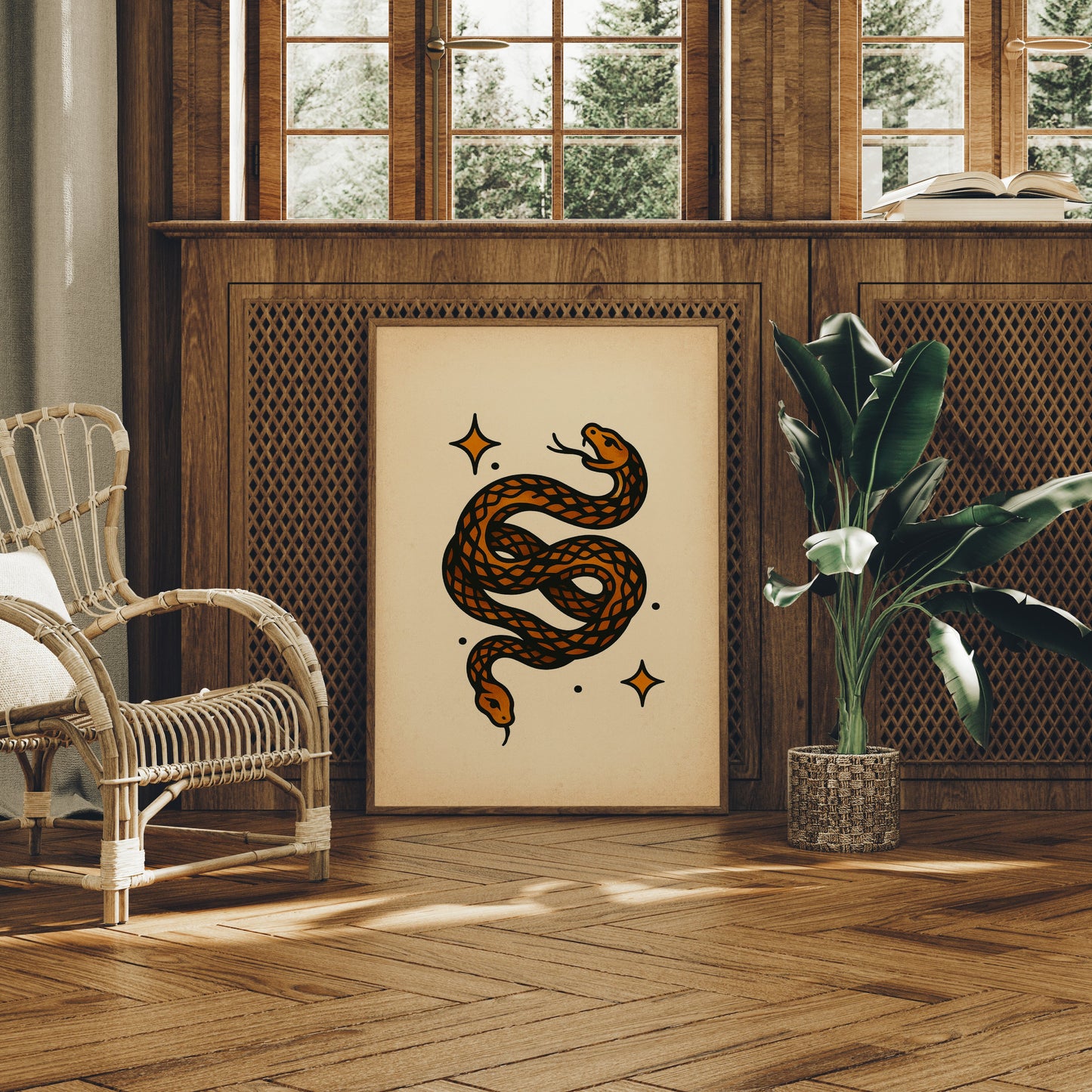 Copper Serpent Among The Stars
