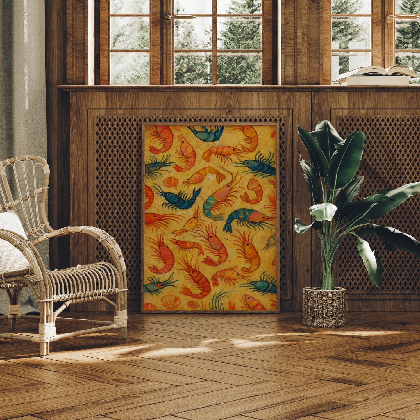 Coastal Creatures Dance Golden Tides