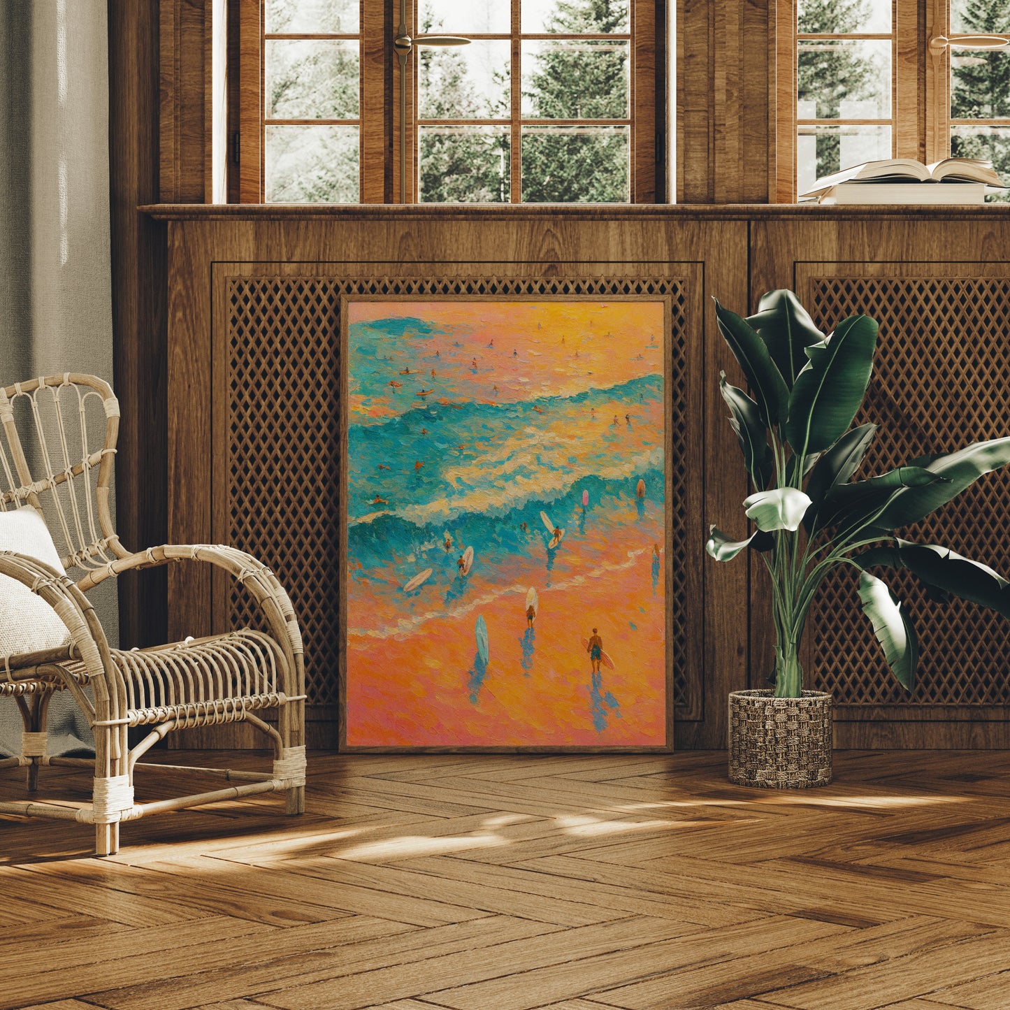 Coastal Memories In Copper Light