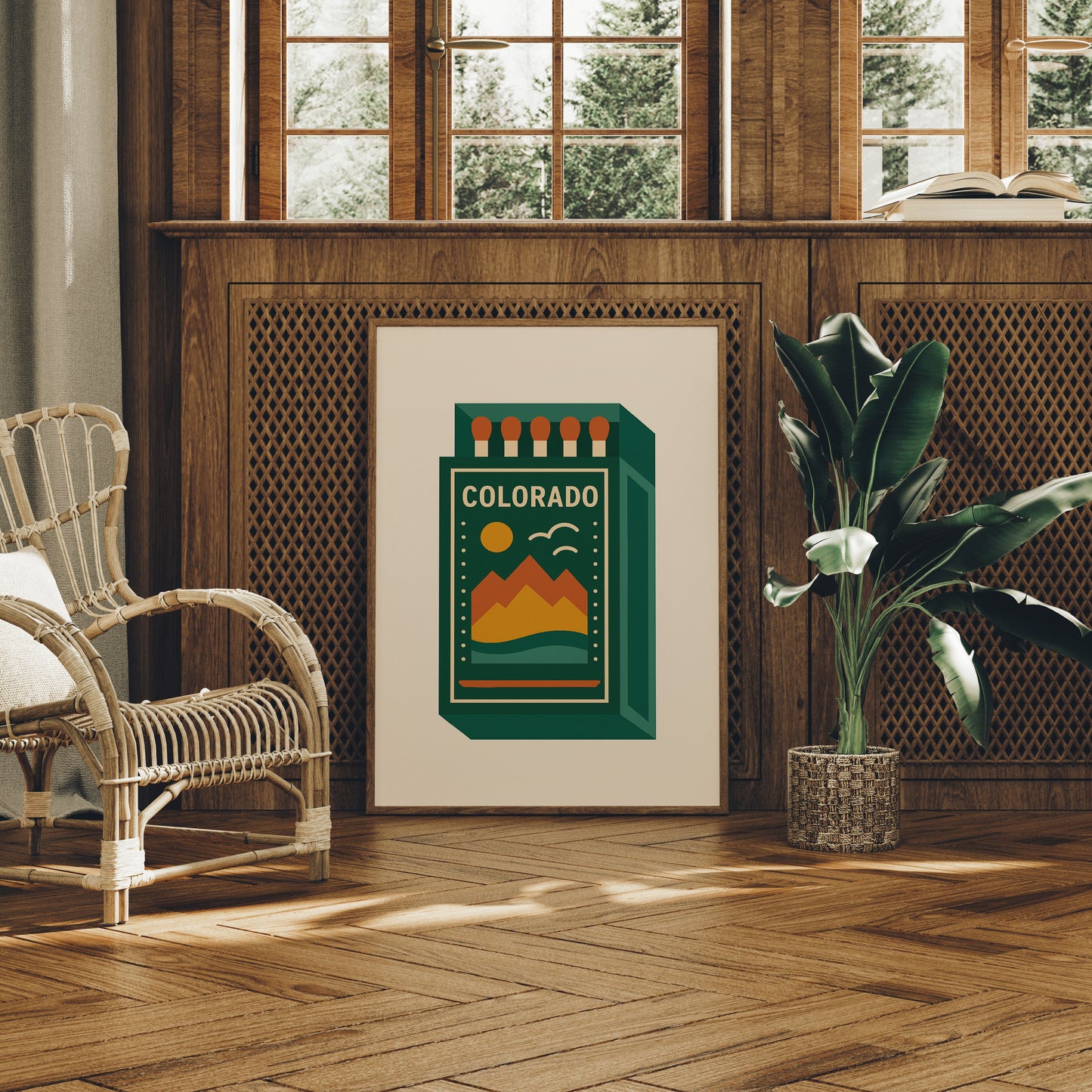 Mountain Peaks In Matchbox Memory