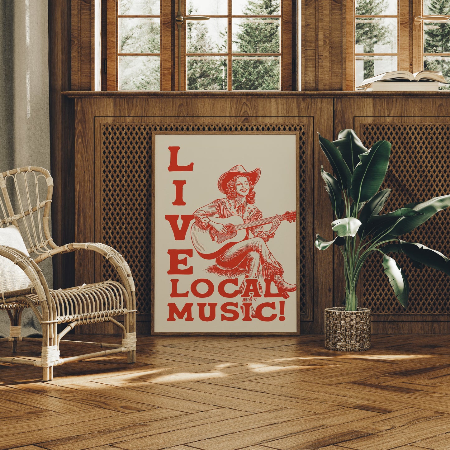 Honky Tonk Hymns In Red