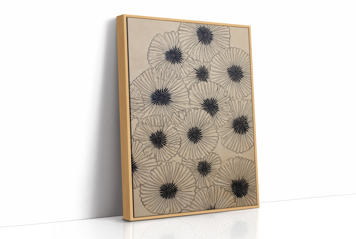 Ink Blooms Dance In Morning Light